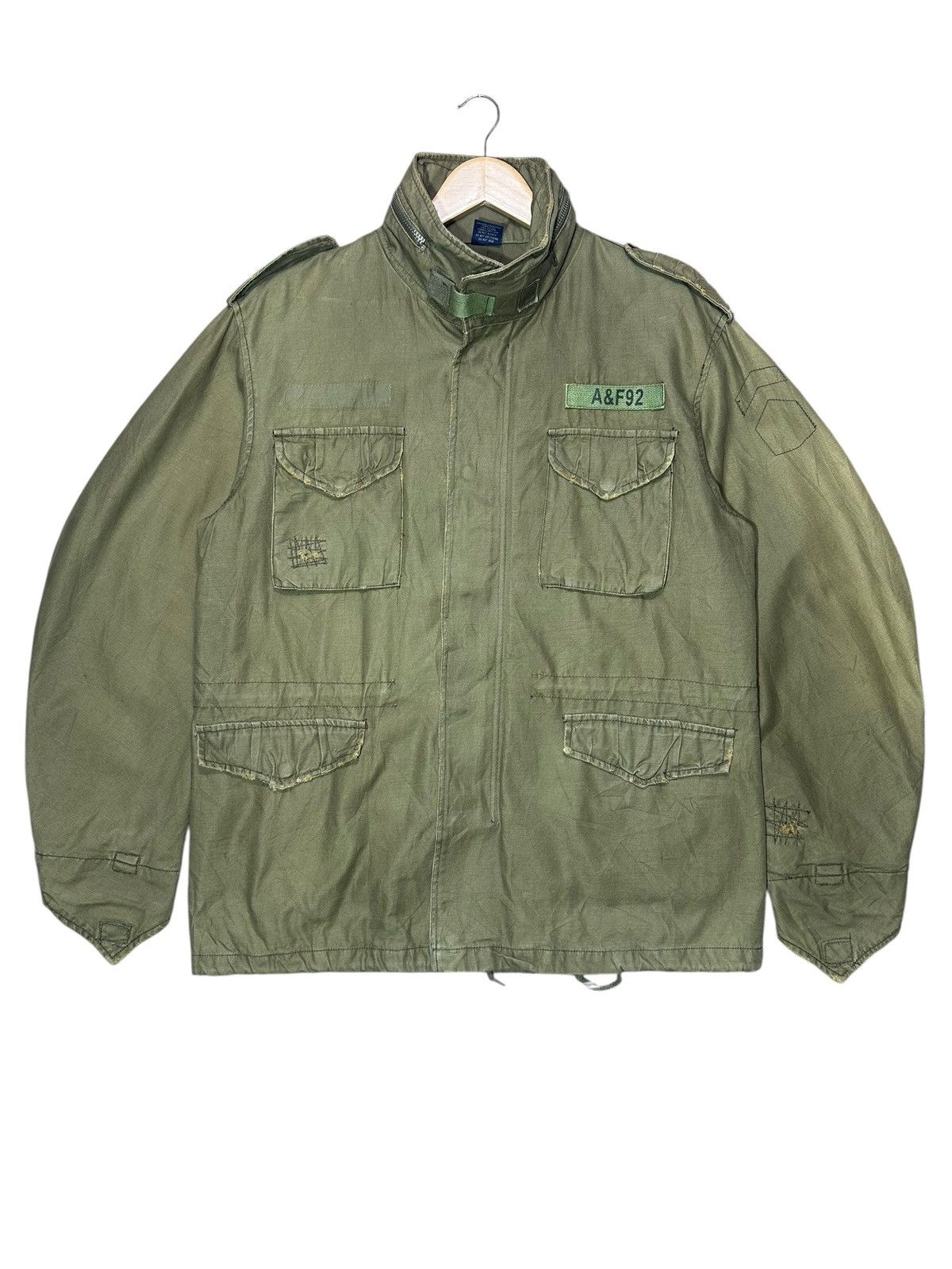 Abercrombie & Fitch Abercrombie & Fitch military-style field jacket Size US XL / EU 56 / 4 - 1 Thumbnail