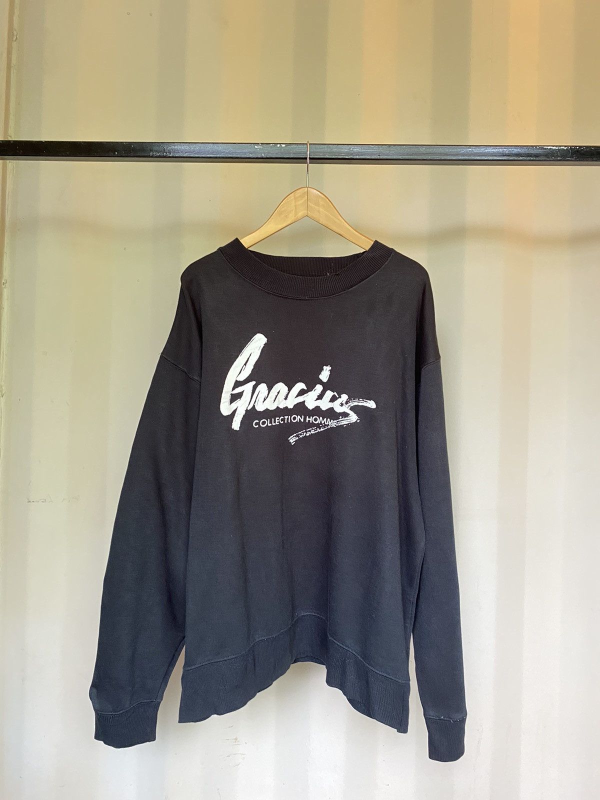 Vintage Locoisland vintage black sweater Size US XL / EU 56 / 4 - 1 Thumbnail