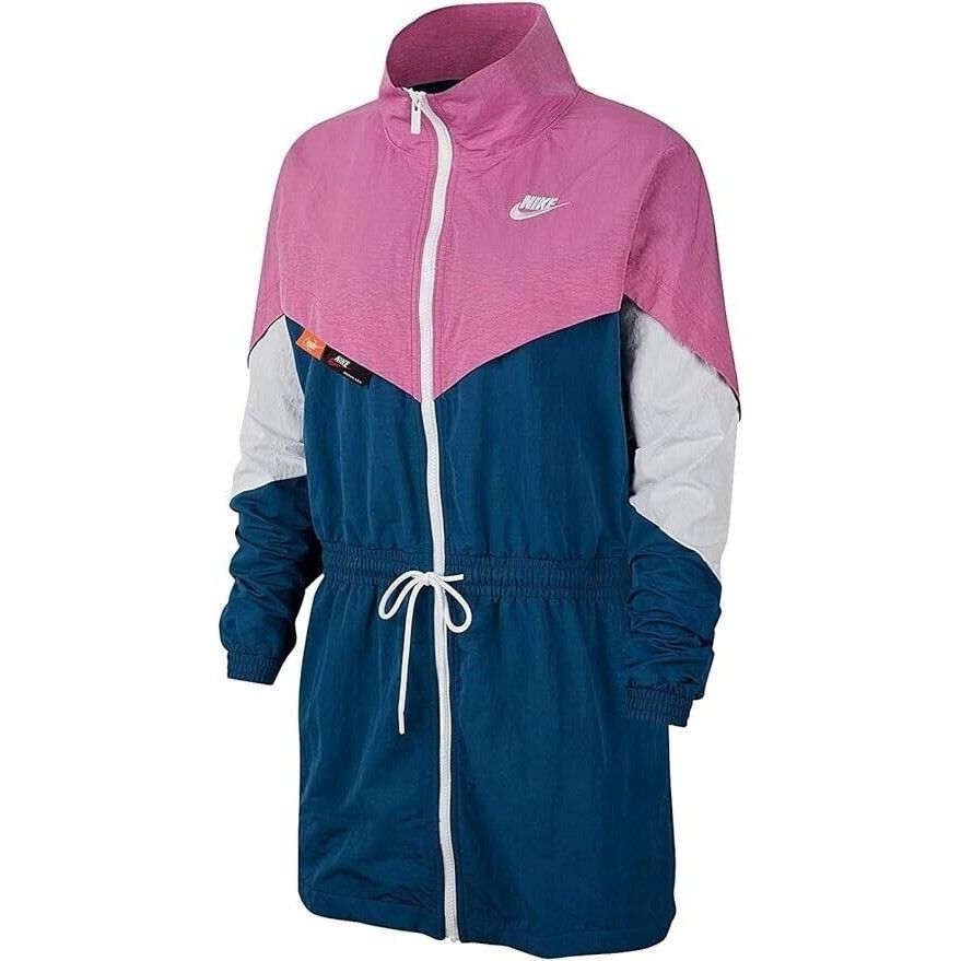 Nike Nike Icon Clash Track Windbreaker Jacket Women M Blue Pink V Size M / US 6-8 / IT 42-44 - 2 Thumbnail