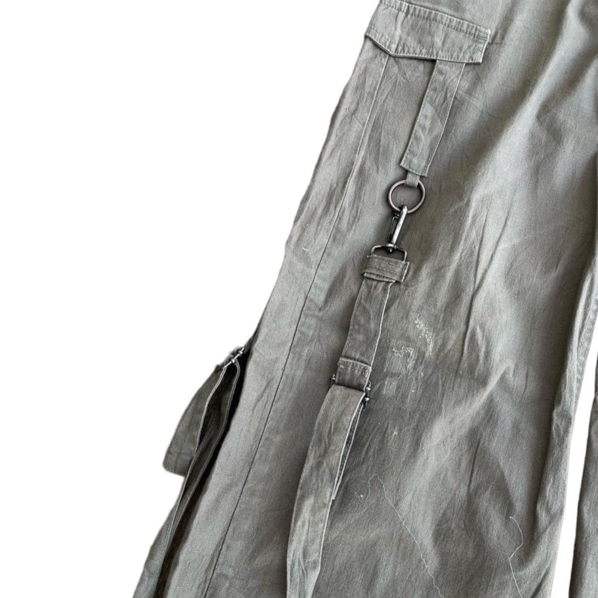 Hysteric Glamour × Seditionaries Vintage Maniac Works Cargo Bondage Strapped Pants Size US 32 / EU 48 - 4 Thumbnail