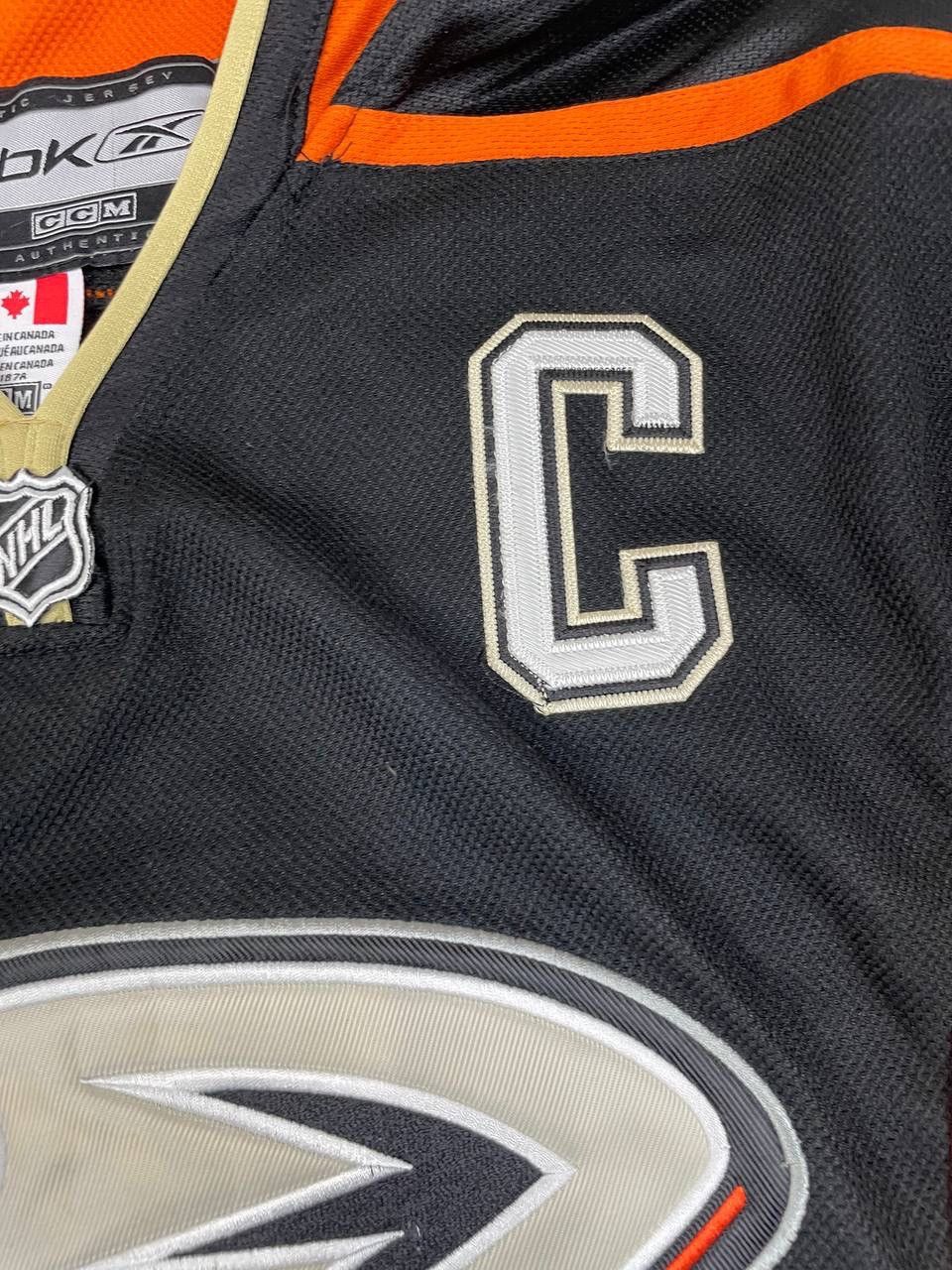 Reebok Getzlaf Reebok CCM Anaheim Ducks NHL Hockey Jersey Black Size US M / EU 48-50 / 2 - 3 Thumbnail