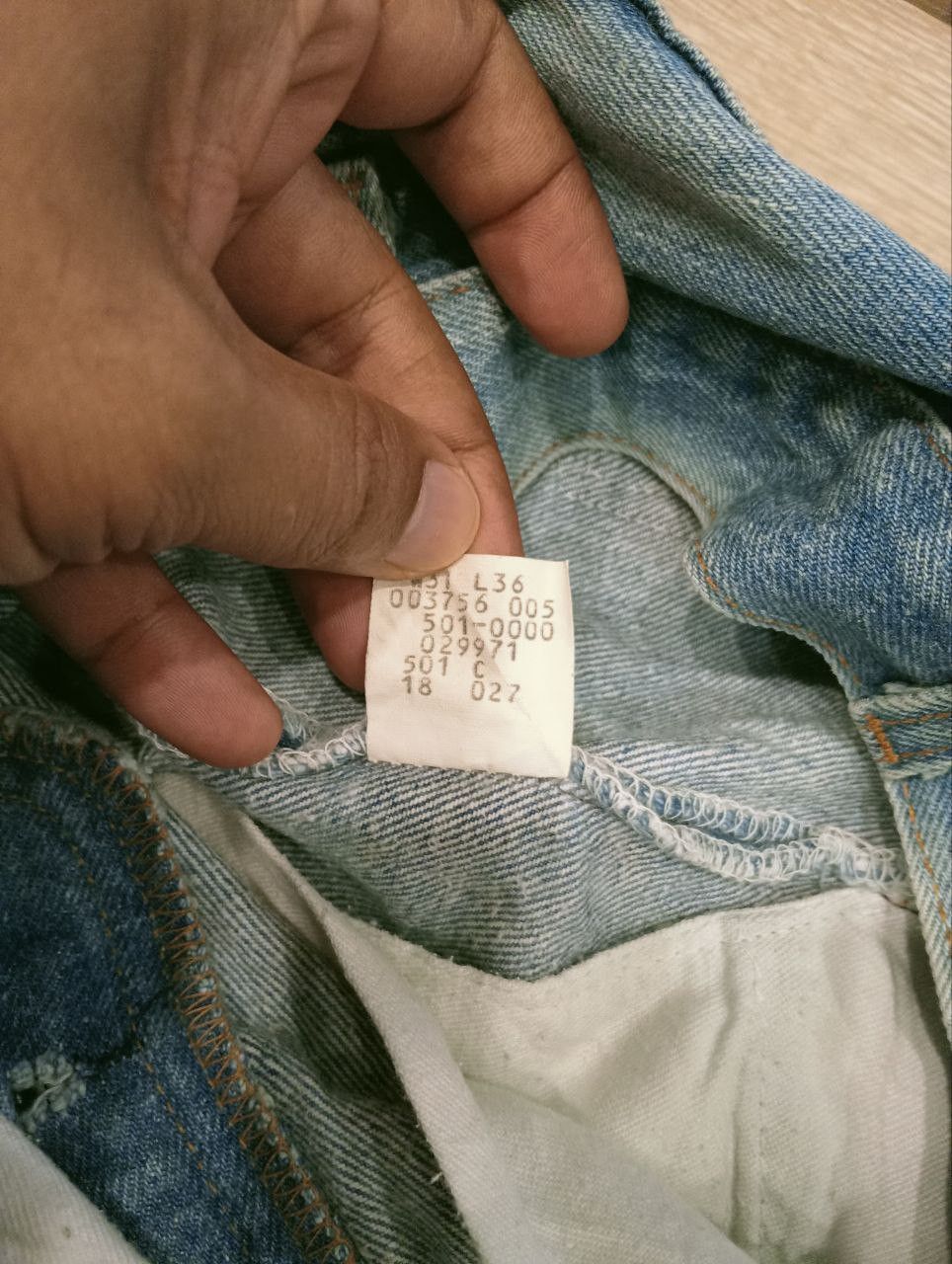 Levi's Vintage Clothing VINTAGE LEVIS 501 JEANS - SIZE 31 Size US 31 - 9 Thumbnail