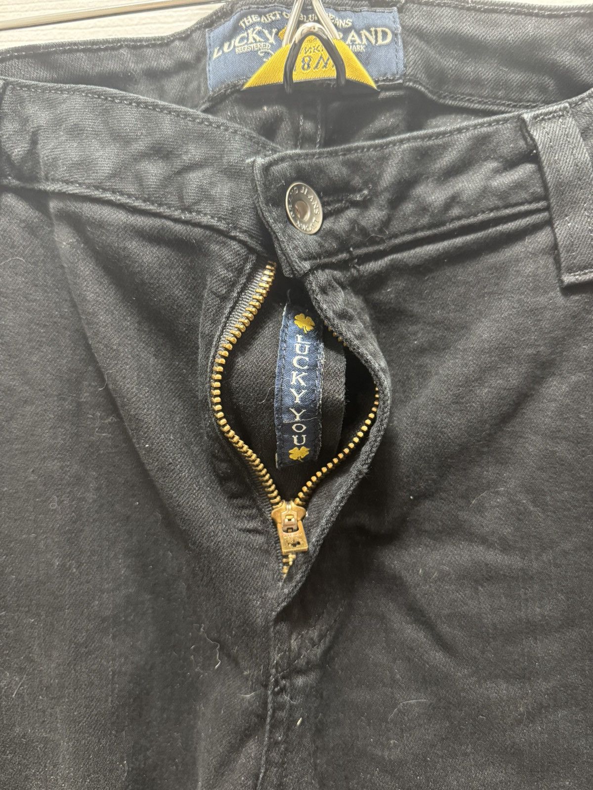 Lucky Brand × Vintage Lucky Brand Lucky You Zipper Black Cargo Ginger Skinny Women Size US 38 / EU 54 - 1 Thumbnail