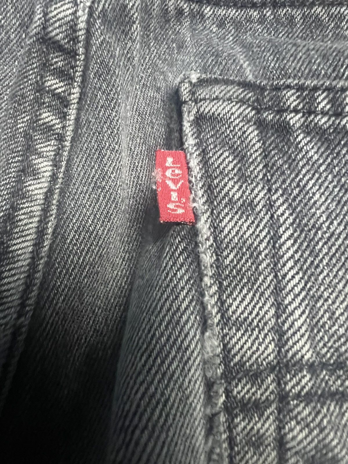 Levi's Vintage 90s Levi's 501 Distressed Denim Jeans (45) Size US 33 - 15 Thumbnail