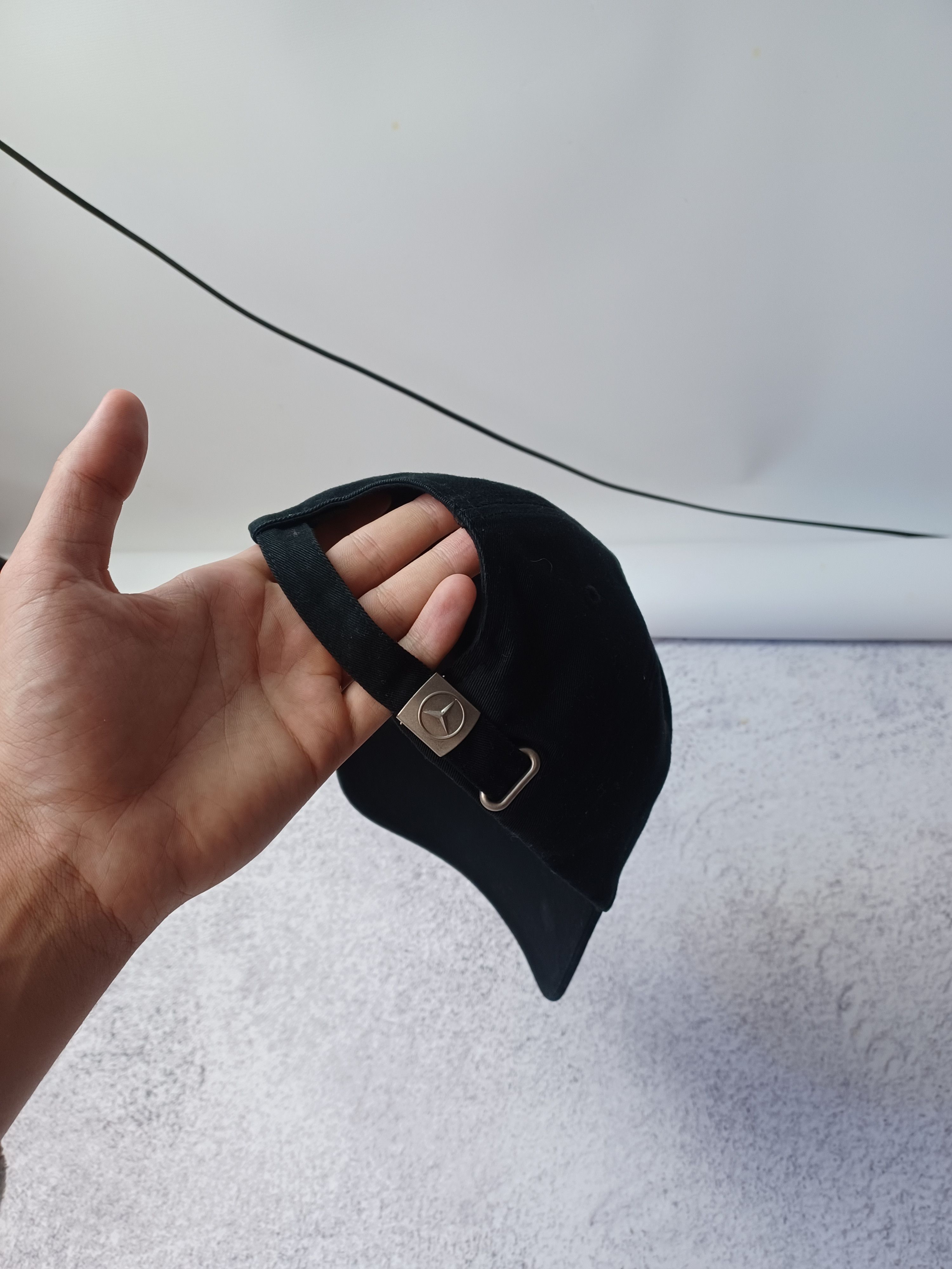 Mercedes-Benz × Vintage Mercedes Benz Cap Hat Vintage Racing Big Logo Size ONE SIZE - 2 Thumbnail