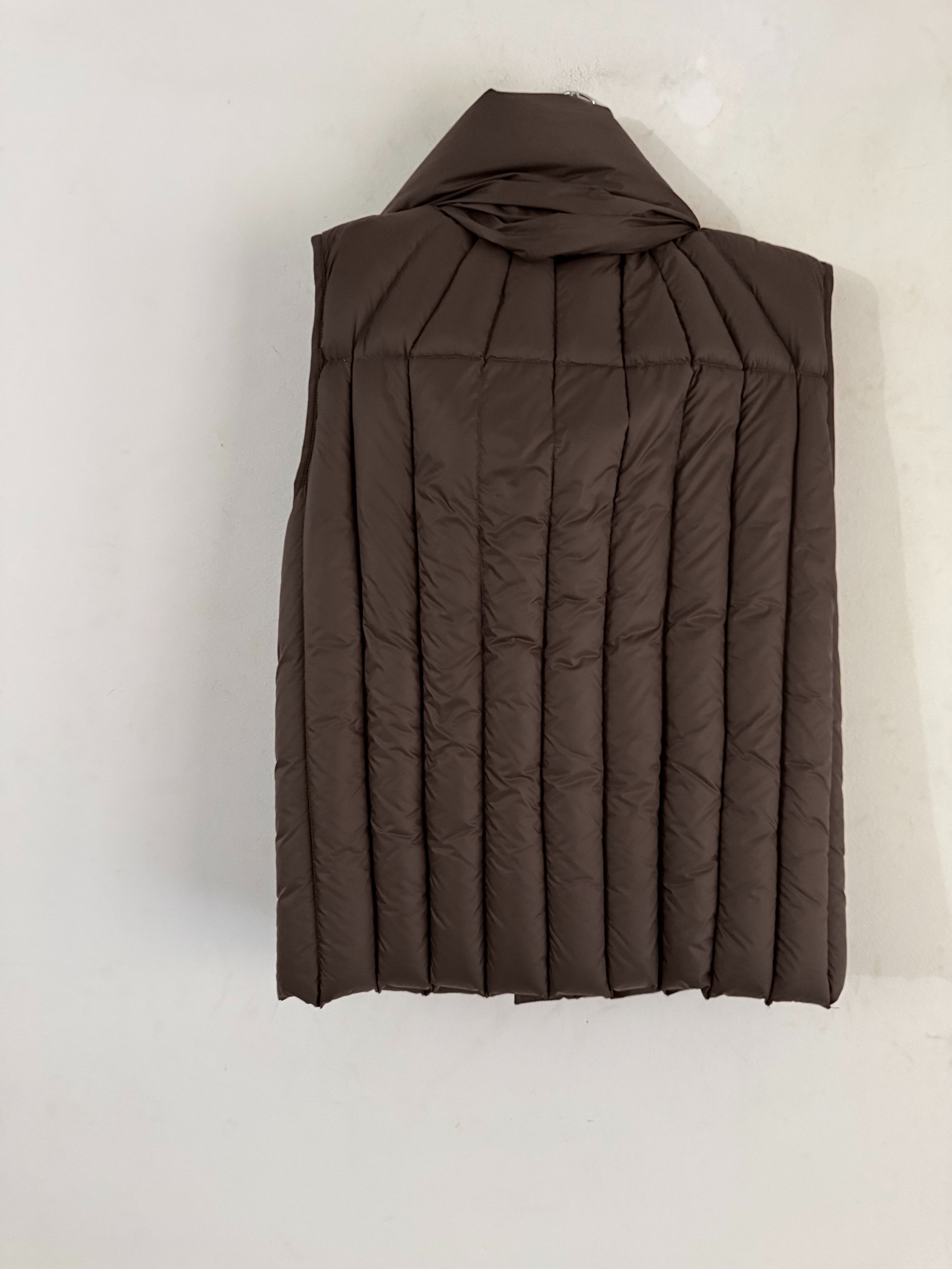Rick Owens Sz 50 Gimp Detachable-Neck Padded Gilet Size US M / EU 48-50 / 2 - 4 Thumbnail