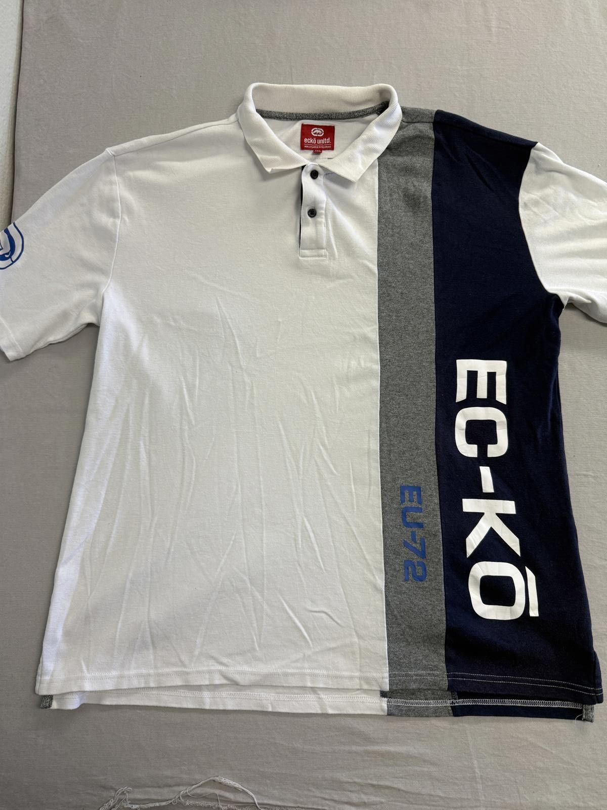 Rhinox Ecko Unltd Polo Rhino EU72 Side Stripe Polo World Famous 2XL Size US XXL / EU 58 / 5 - 1 Thumbnail