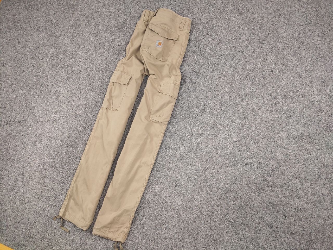 Carhartt Vintage 90's Carhartt Thrift Distressed Logo Cargo Pants Size US 30 / EU 46 - 3 Thumbnail