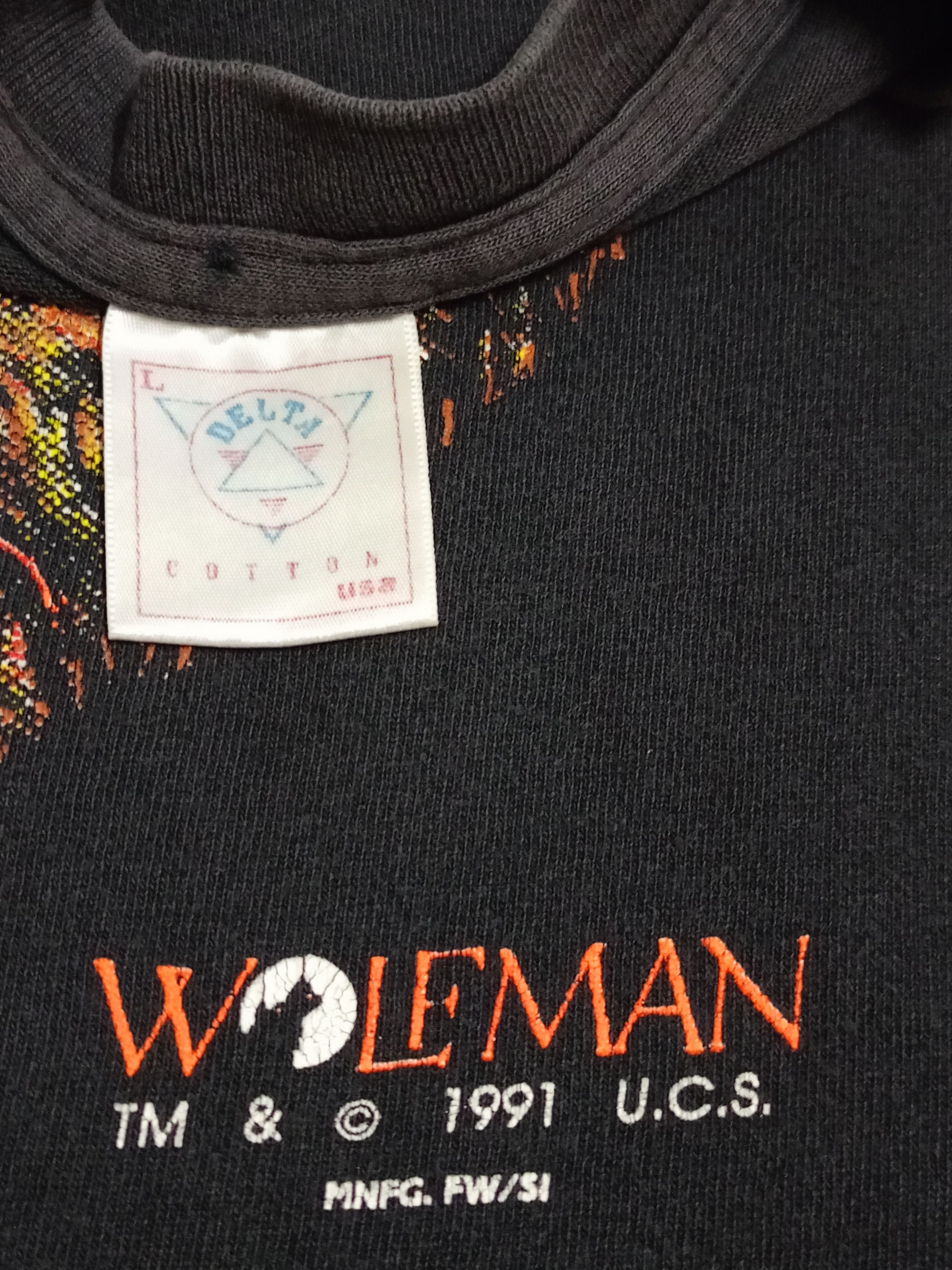 Expert Horror Vintage rare Wolfman movie t shirt Size US L / EU 52-54 / 3 - 3 Thumbnail