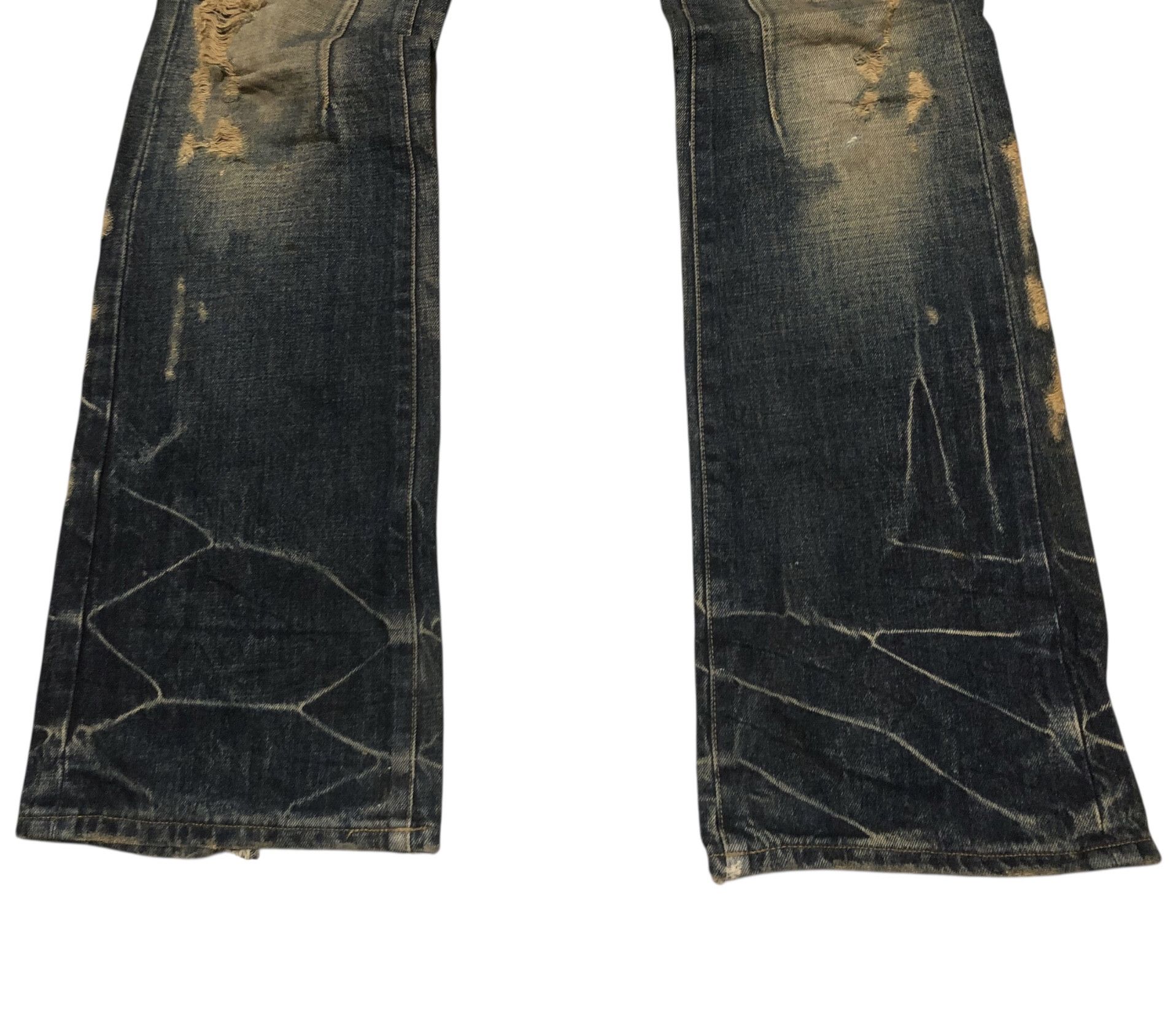 JACKROSE 🔥Y2K JACKROSE Japanese Brand Flared Bootcut Denim Jeans Size US 33 - 4 Thumbnail