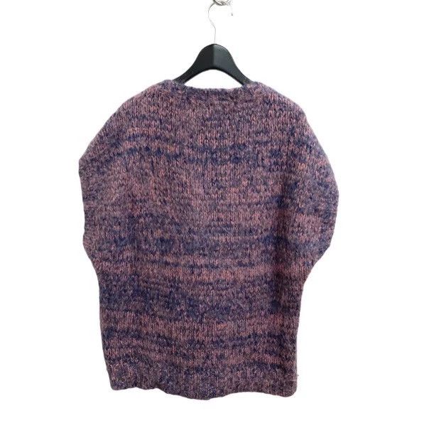 Dries Van Noten Dries Van Noten Purple camel hair knitted yarn-dyed sweate Size XS / US 0-2 / IT 36-38 - 2 Thumbnail
