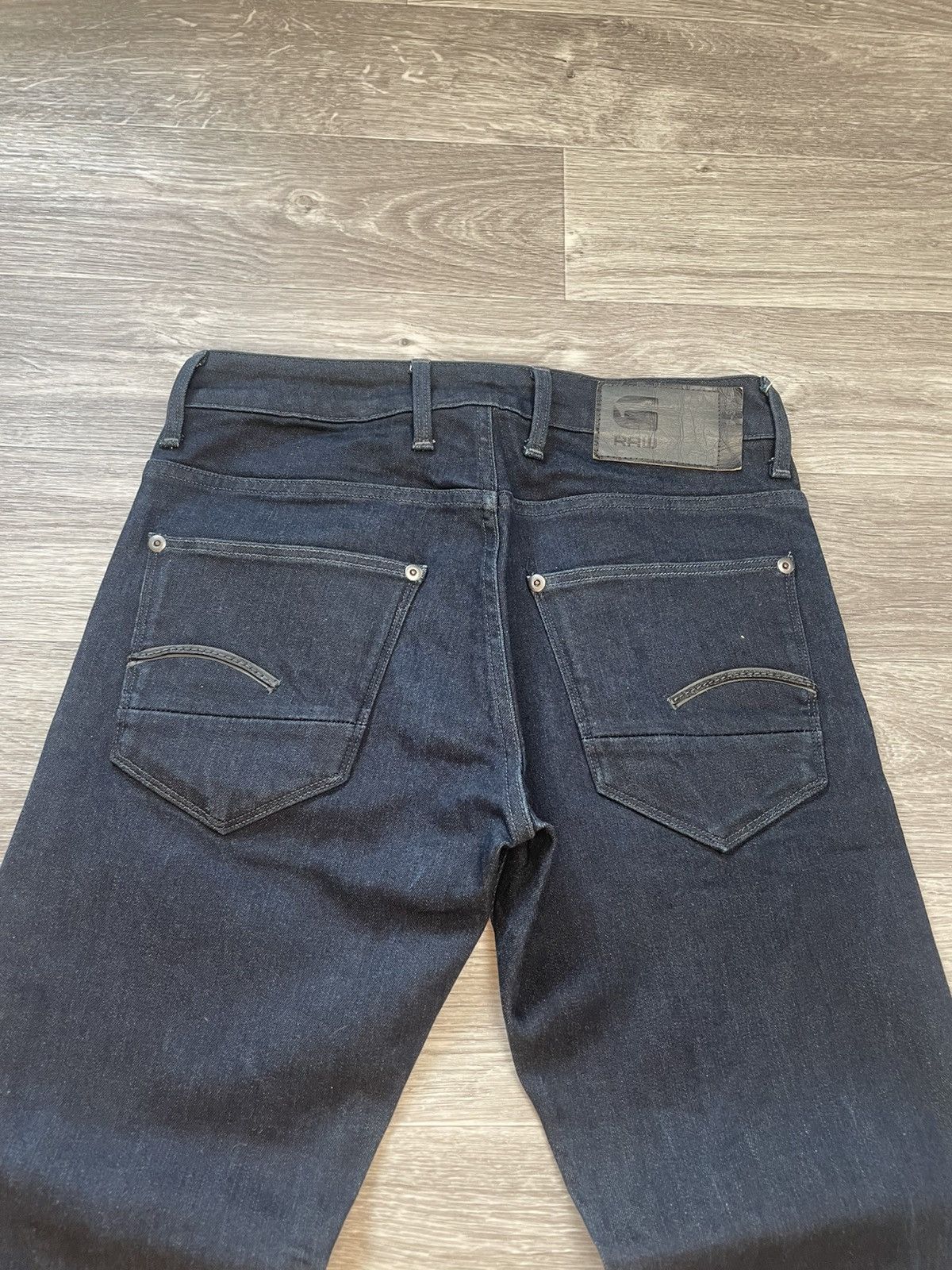 G-Star 29/34 Vintage G-Star Defend Straight Blue Denim Jeans Size US 29 - 13 Thumbnail