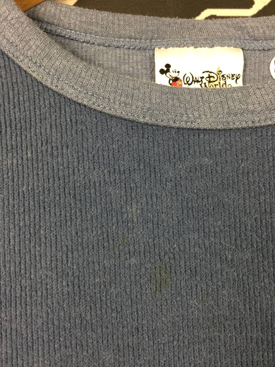 Disney Vtg Walt Disney World Mickey Mouse Thermal Long Sleeve Tee Size US L / EU 52-54 / 3 - 4 Thumbnail
