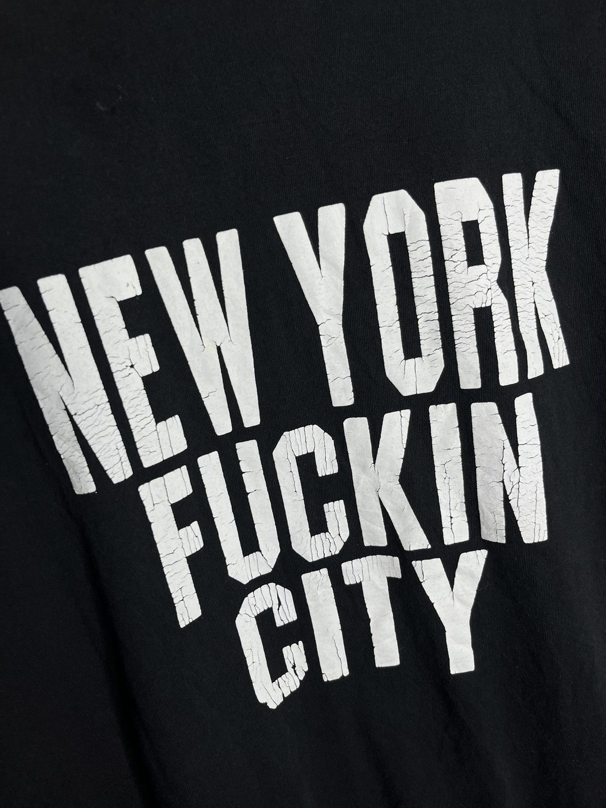 Vintage NEW YORK FUCKIN CITY Size US XL / EU 56 / 4 - 2 Thumbnail
