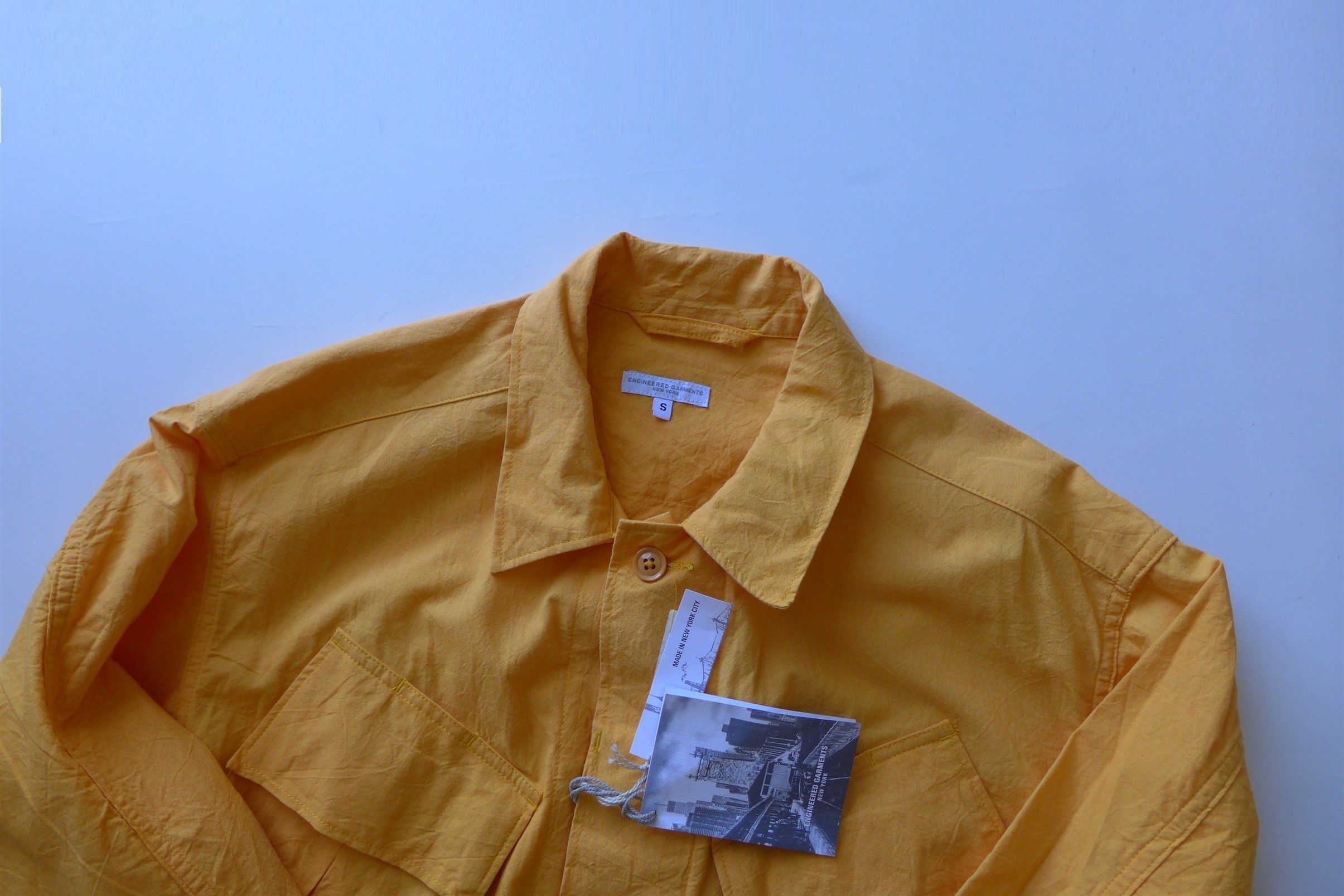 Engineered Garments Engineered Garments Jungle Fatigue Jacket - Yellow Cotton Size US S / EU 44-46 / 1 - 3 Thumbnail