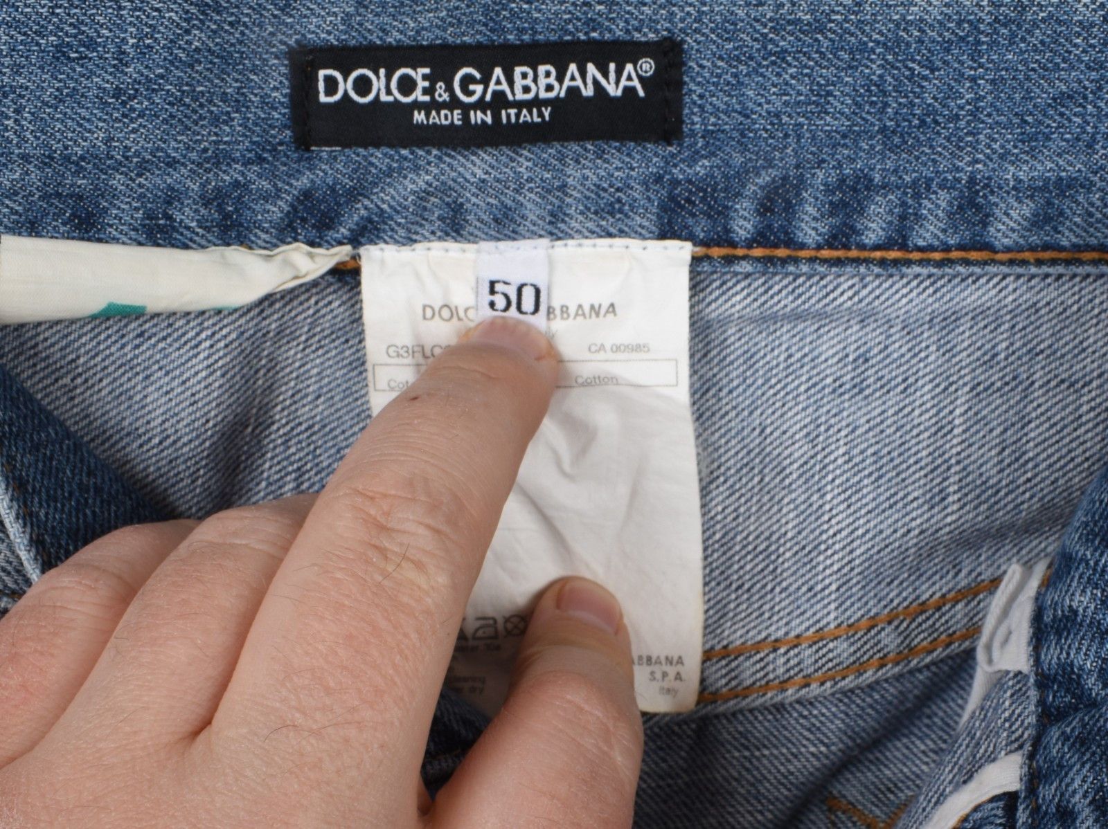 Dolce & Gabbana Dolce Gabbana Men Jeans Distressed Size IT50/L, S1986 Size US 34 / EU 50 - 7 Thumbnail