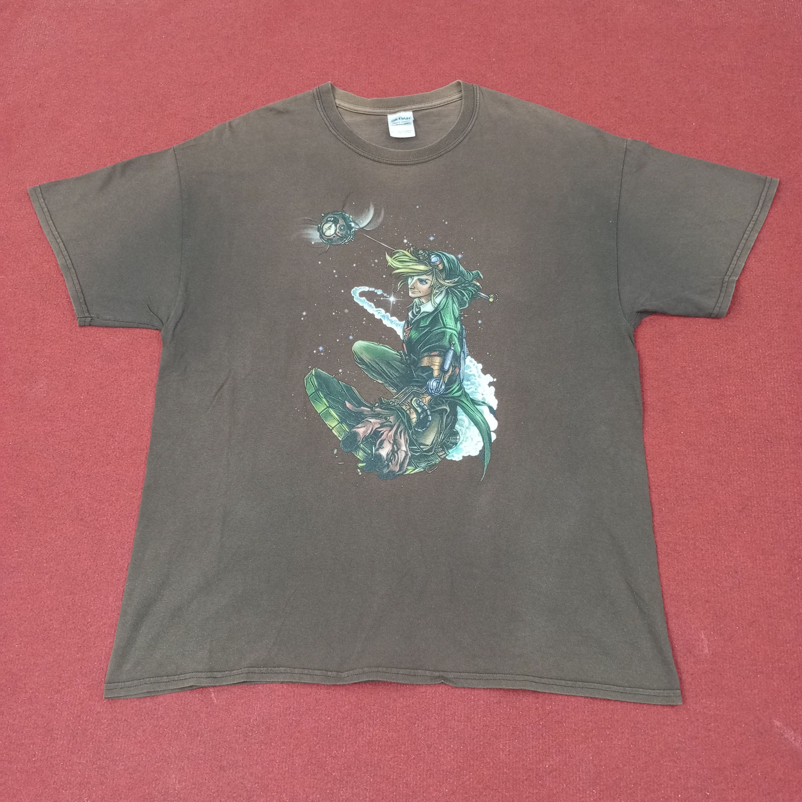 Vintage The Legend Of Zelda Games Tshirt c223n45 Size US XL / EU 56 / 4 - 1 Thumbnail