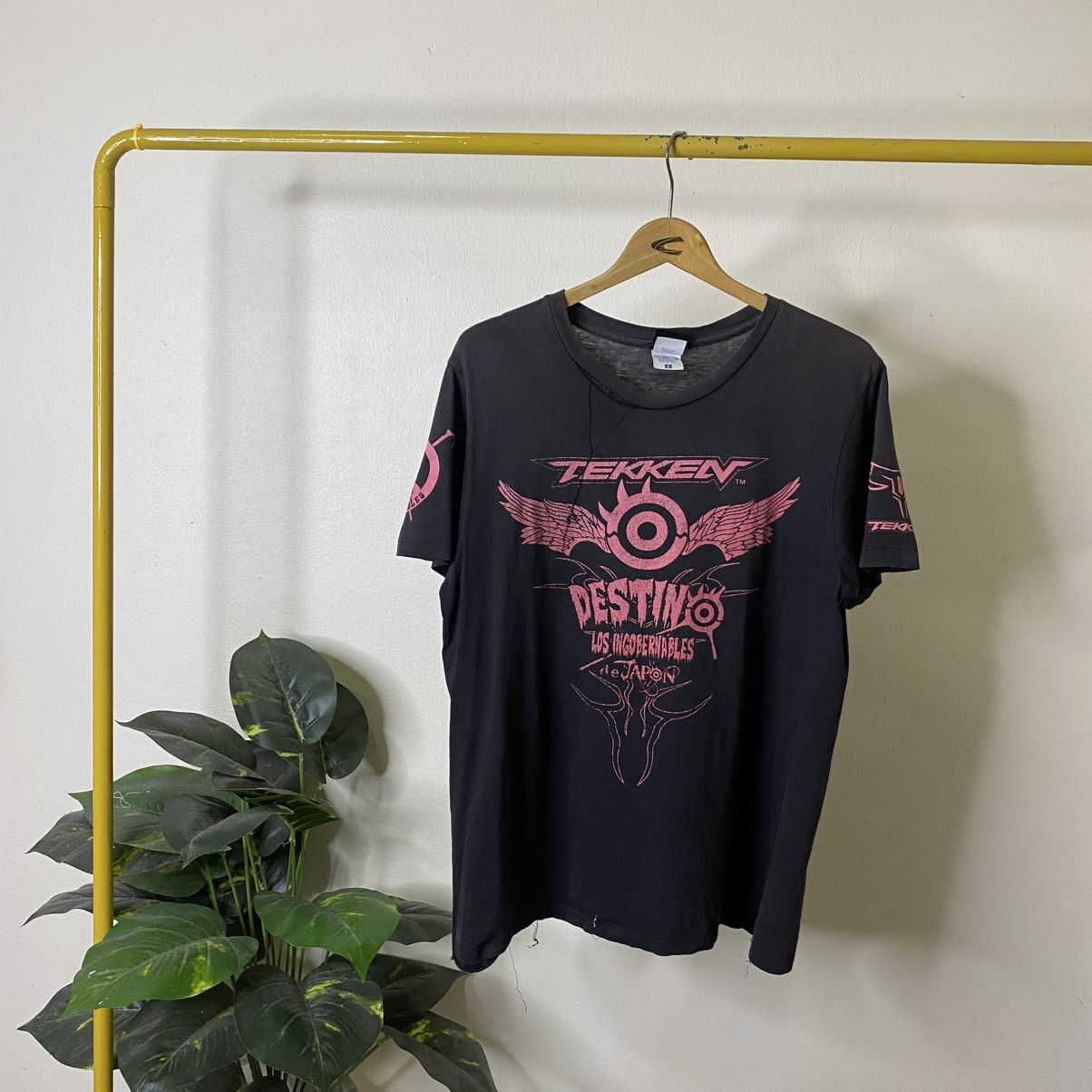 Vintage Y2K Tekken Devil Jin x Naito Collaboration Faded T-shirt Size US L / EU 52-54 / 3 - 9 Thumbnail