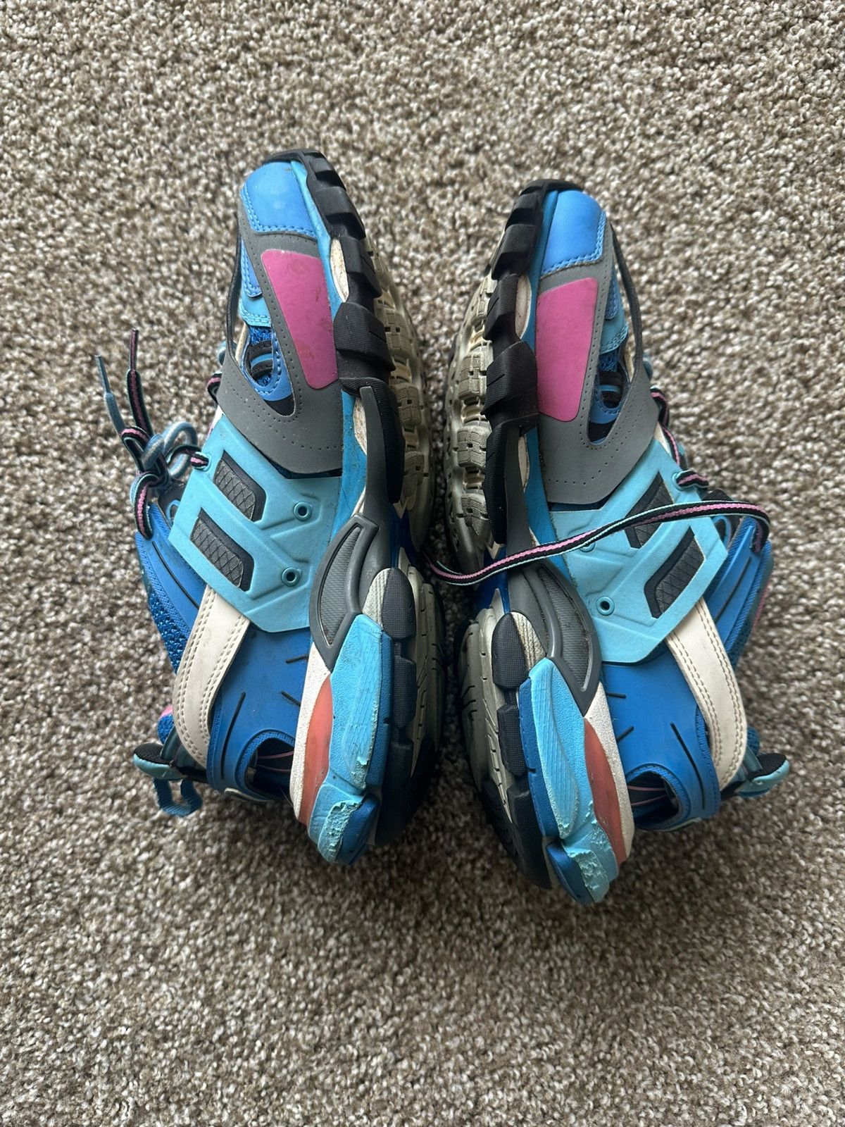 Balenciaga Balenciaga multi colored trainers Size US 8 / IT 38 - 1 Thumbnail
