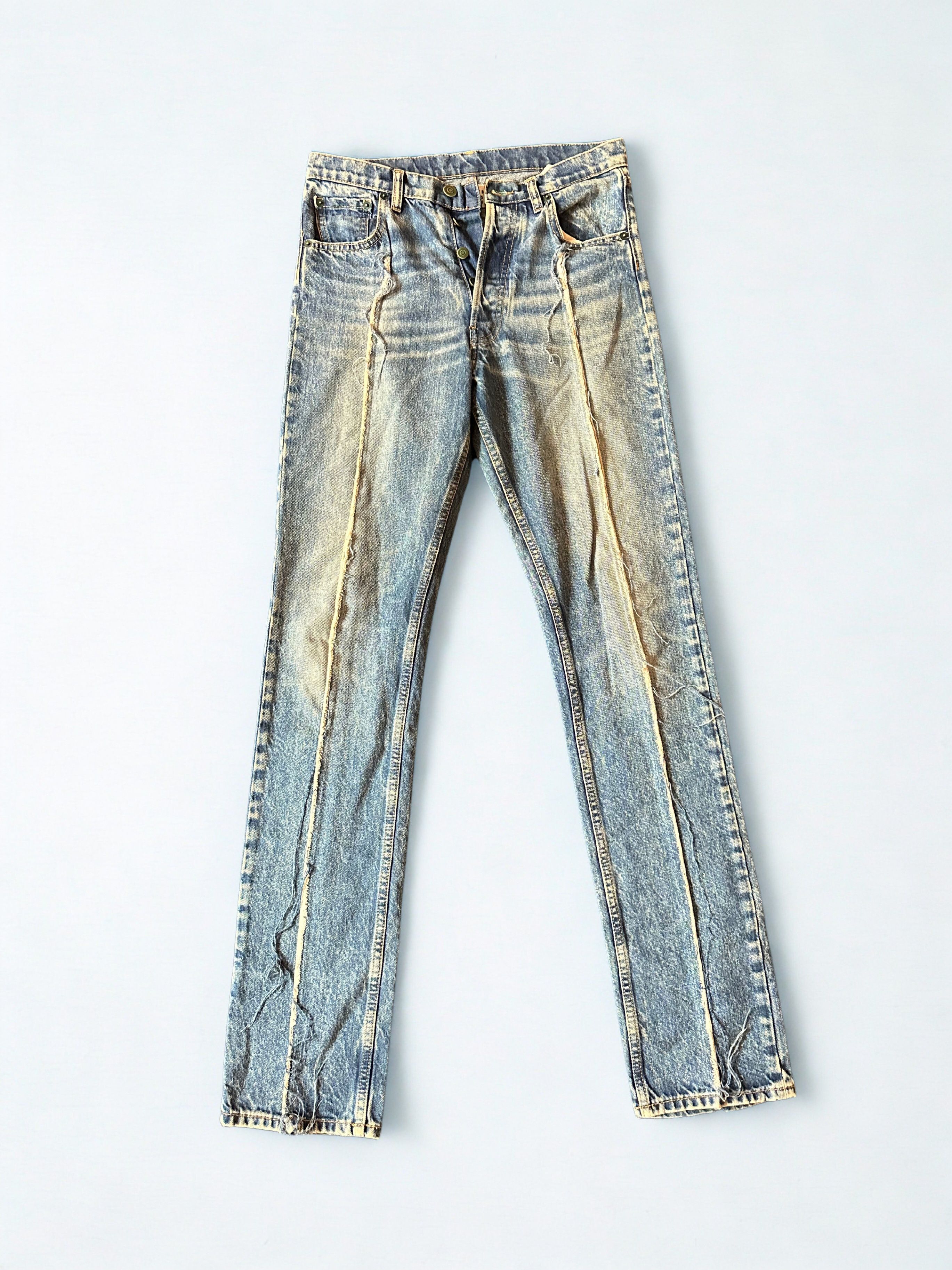 Maison Margiela Maison Margiela Distressed Denim Size 26" / US 2 / IT 38 - 1 Thumbnail