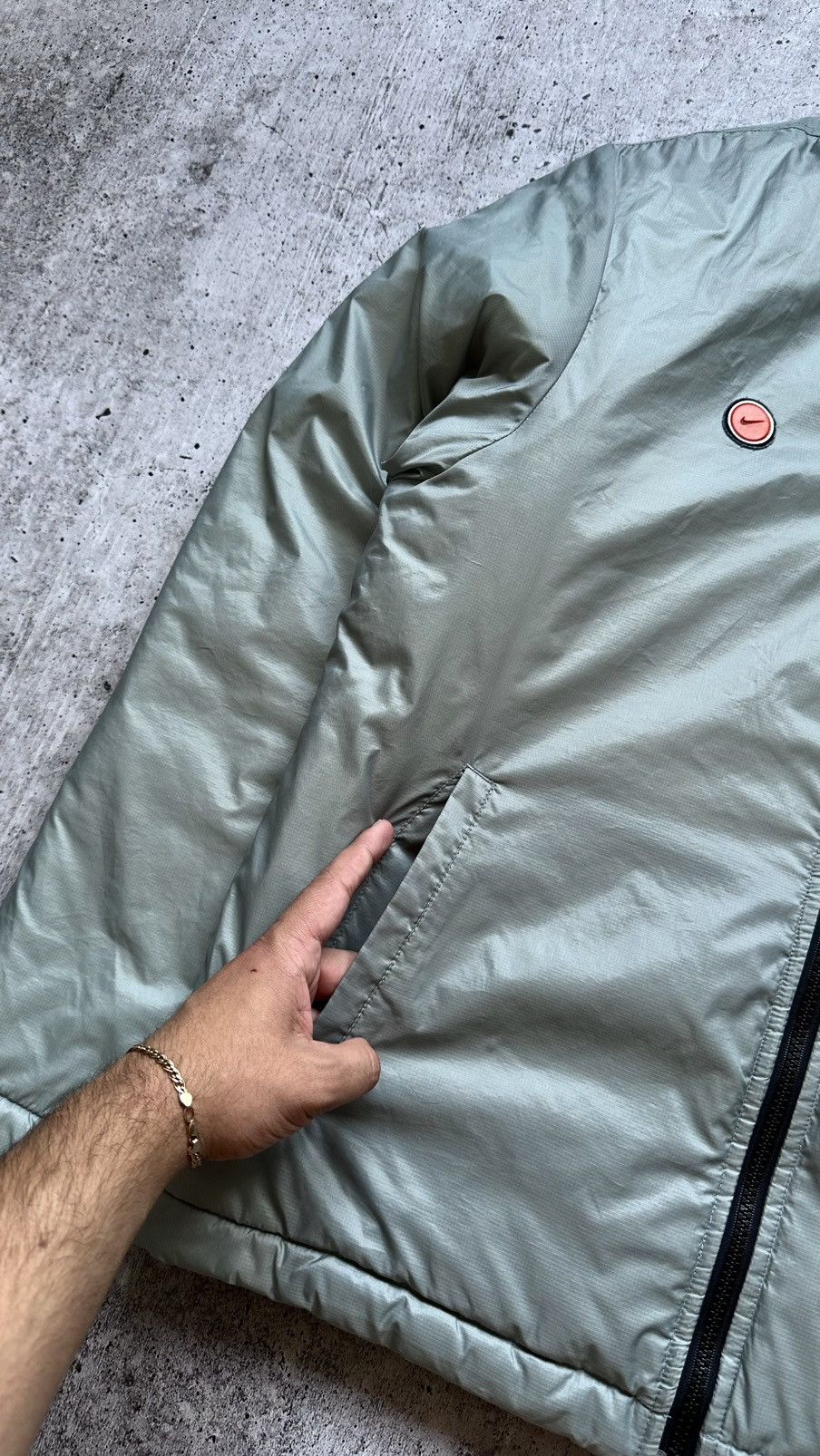 Nike NIKE RETRO NYLON Y2K LIGHT PUFFER JACKET Size US M / EU 48-50 / 2 - 8 Thumbnail