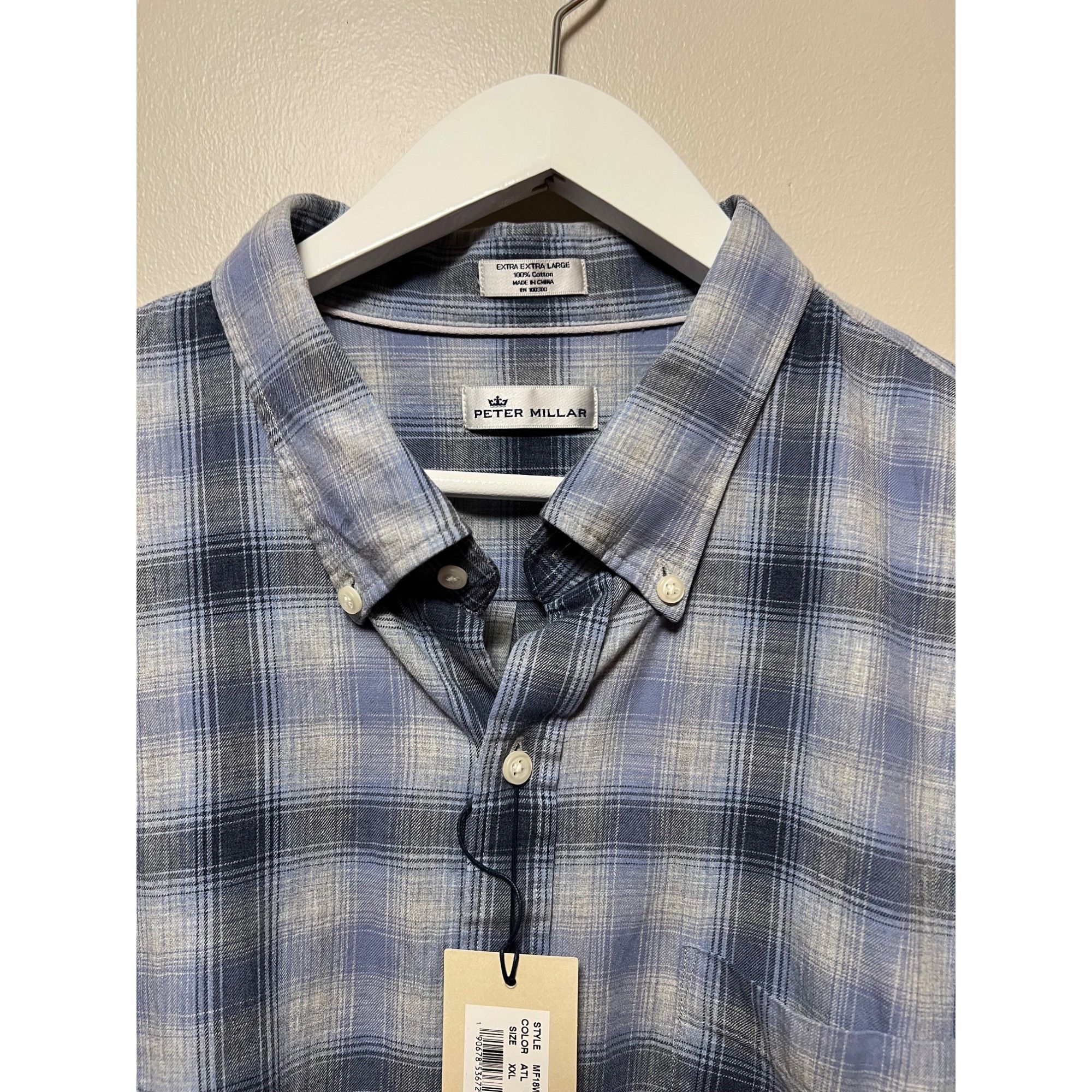 Peter Millar Peter Millar Long Sleeve Button Up Shirt - NWT Size - XXL Size US XXL / EU 58 / 5 - 2 Thumbnail