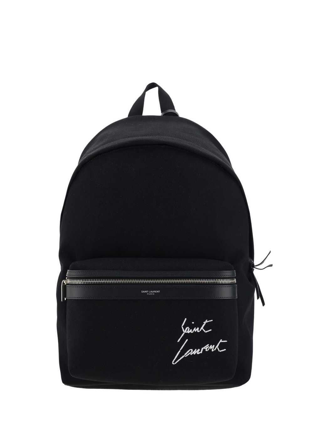 image of YVES Saint Laurent Shoulder Bag Backpack Black, Women's