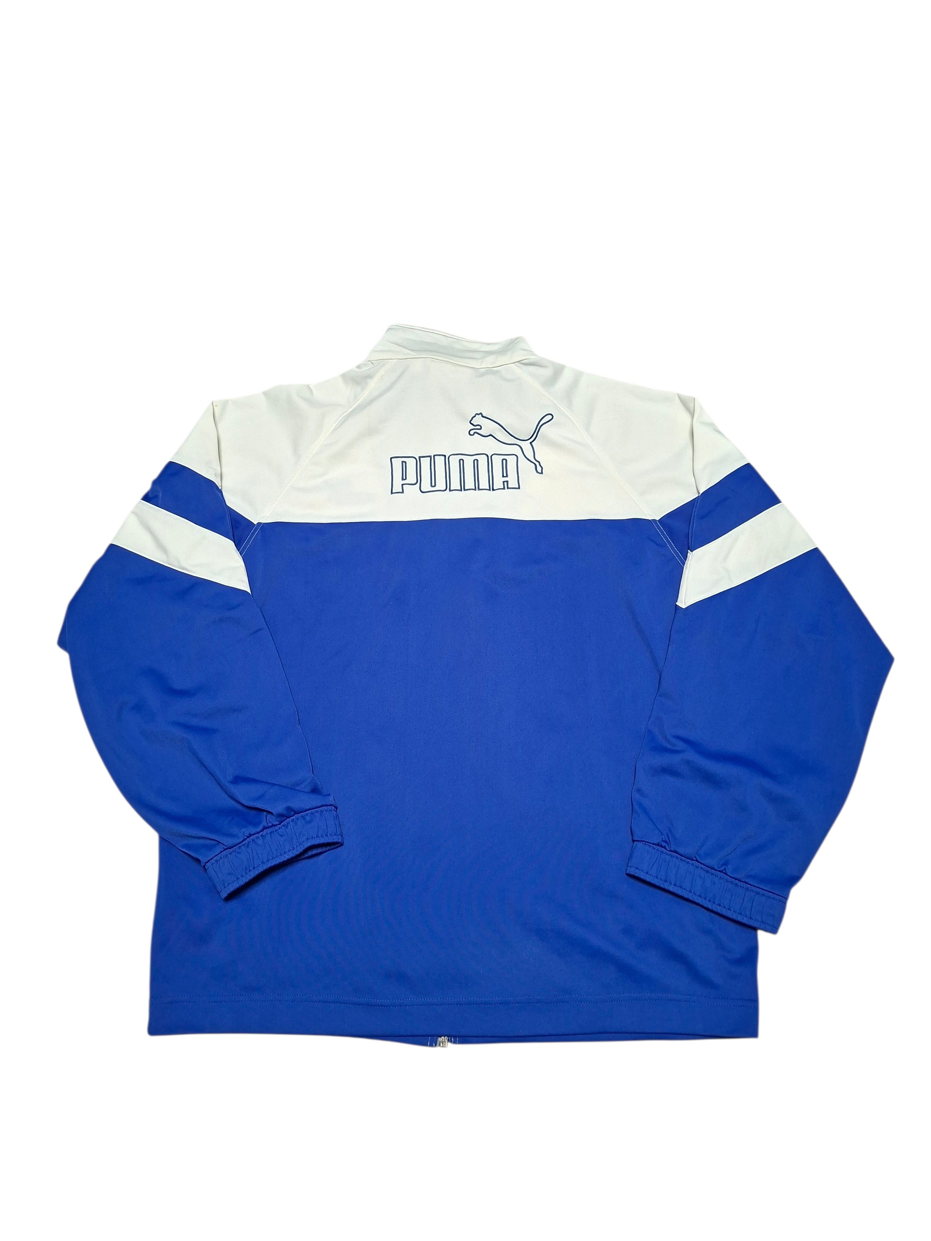 Puma Puma vintage oversize big logo soccer track jacket Size US L / EU 52-54 / 3 - 2 Thumbnail