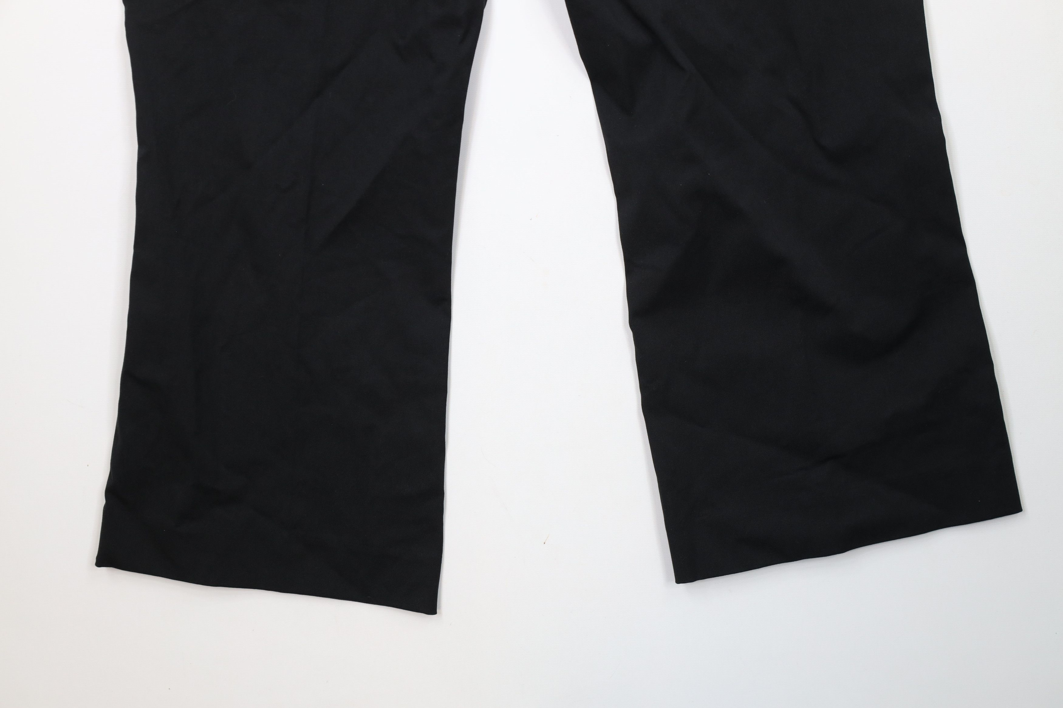 J.Crew × Vintage New J Crew Stretch Flared Wide Leg Kelsey Chino Pants Black Size 40" / US 18 - 11 Thumbnail