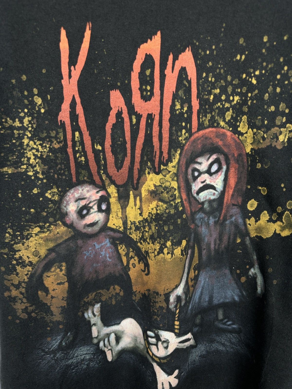 Band Tees Y2K Korn Dead Bunny Metal Rock Band Graphic T Shirt Tee Size US M / EU 48-50 / 2 - 3 Thumbnail