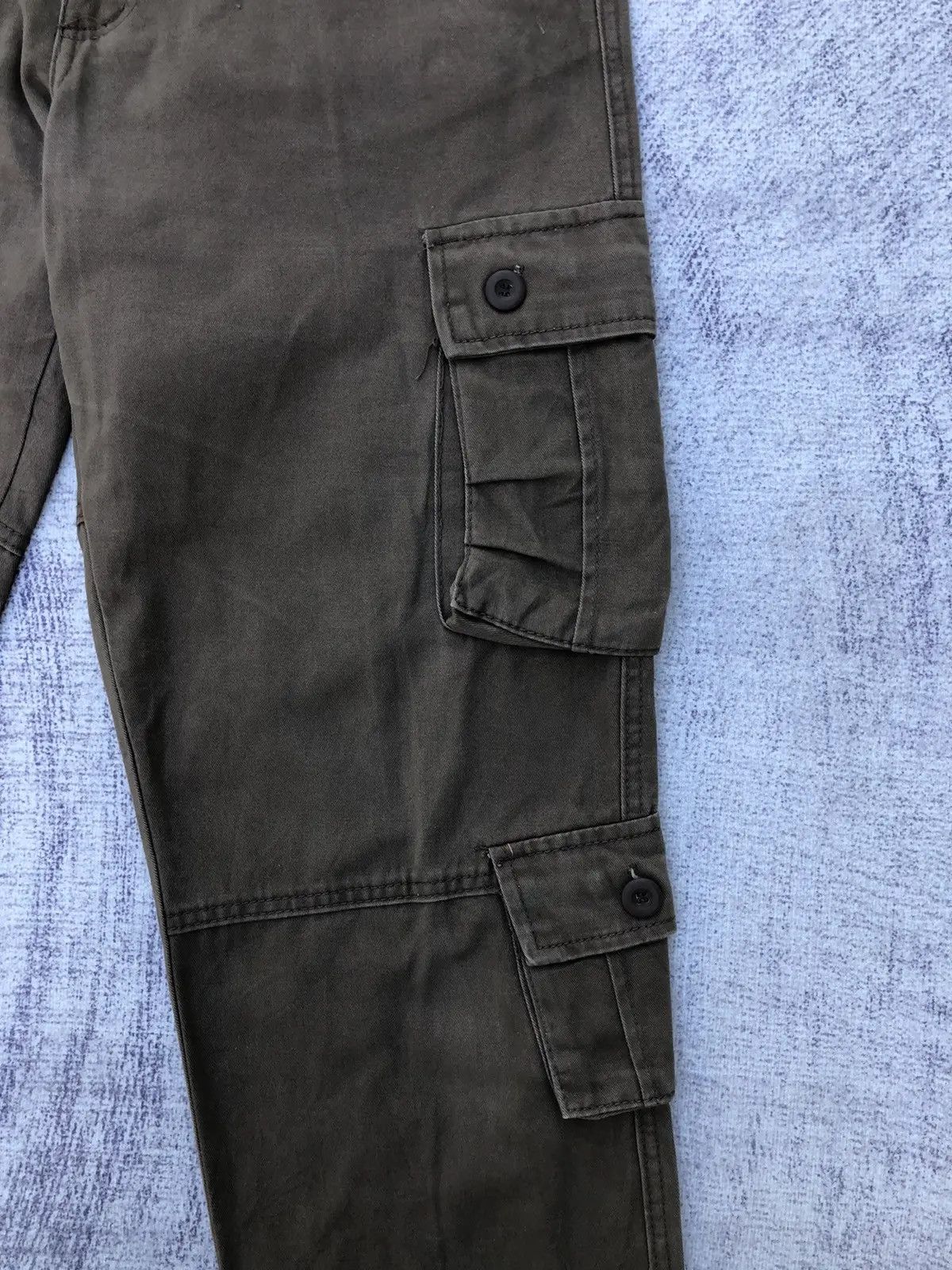 20471120 × Vintage Japanesebrand Cargo Pants 8 Pocket W34xL42 Size US 34 / EU 50 - 5 Thumbnail