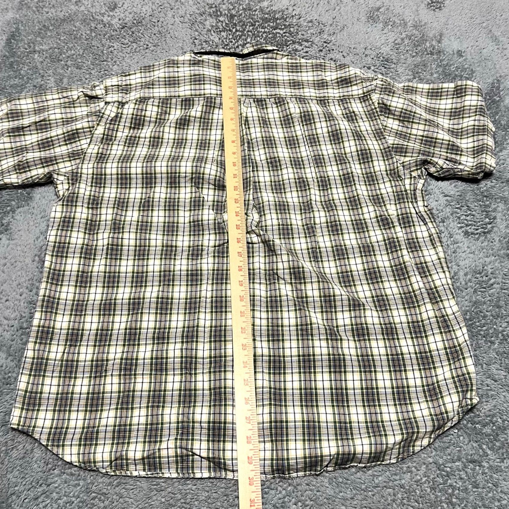 Abercrombie & Fitch Abercrombie & Fitch Shirt Mens M Green Button Short Sleeve Biggest Size US M / EU 48-50 / 2 - 7 Thumbnail