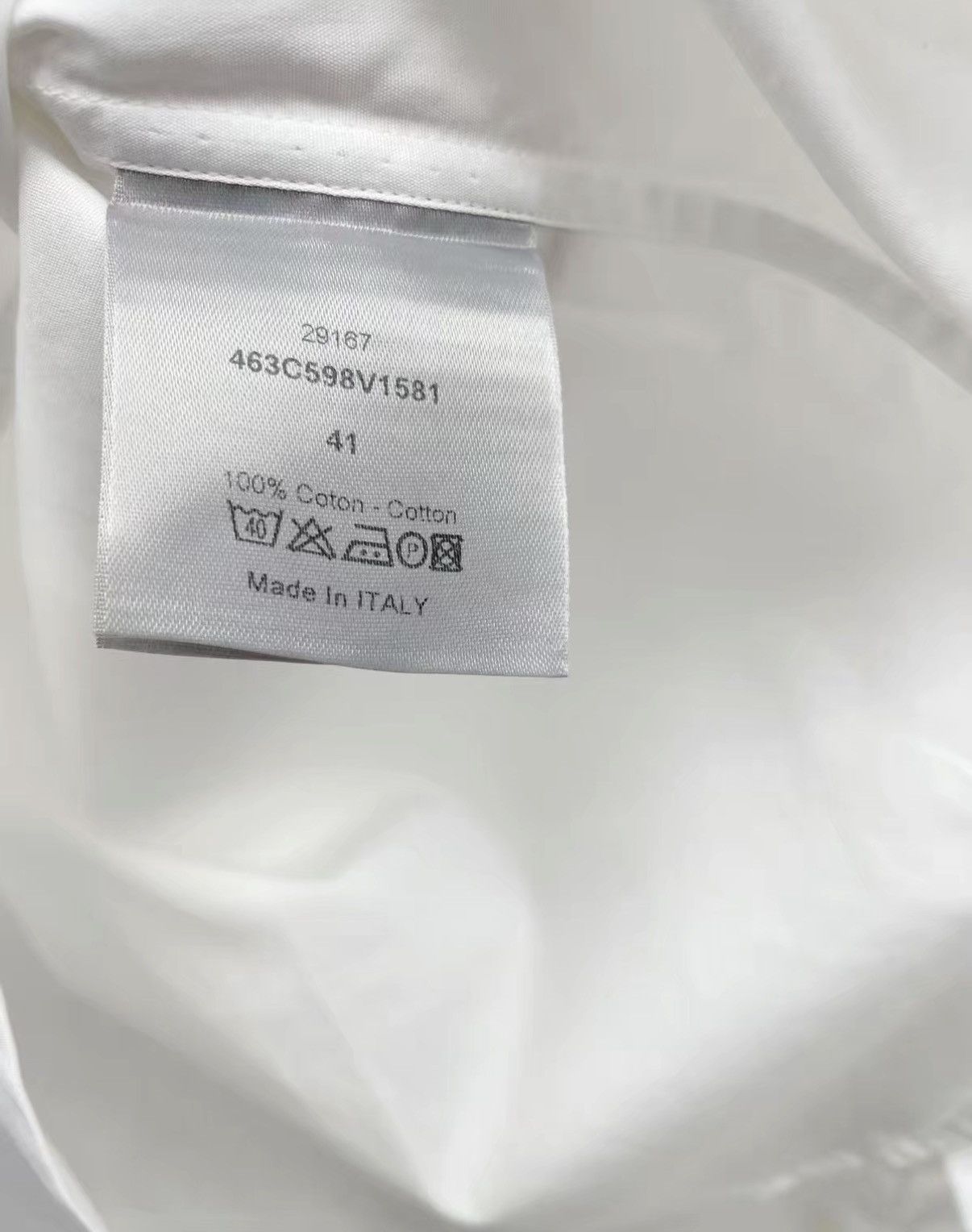 Dior Dior 100% Cotton Long Sleeve Shirt J30 Size US XS / EU 42 / 0 - 6 Thumbnail