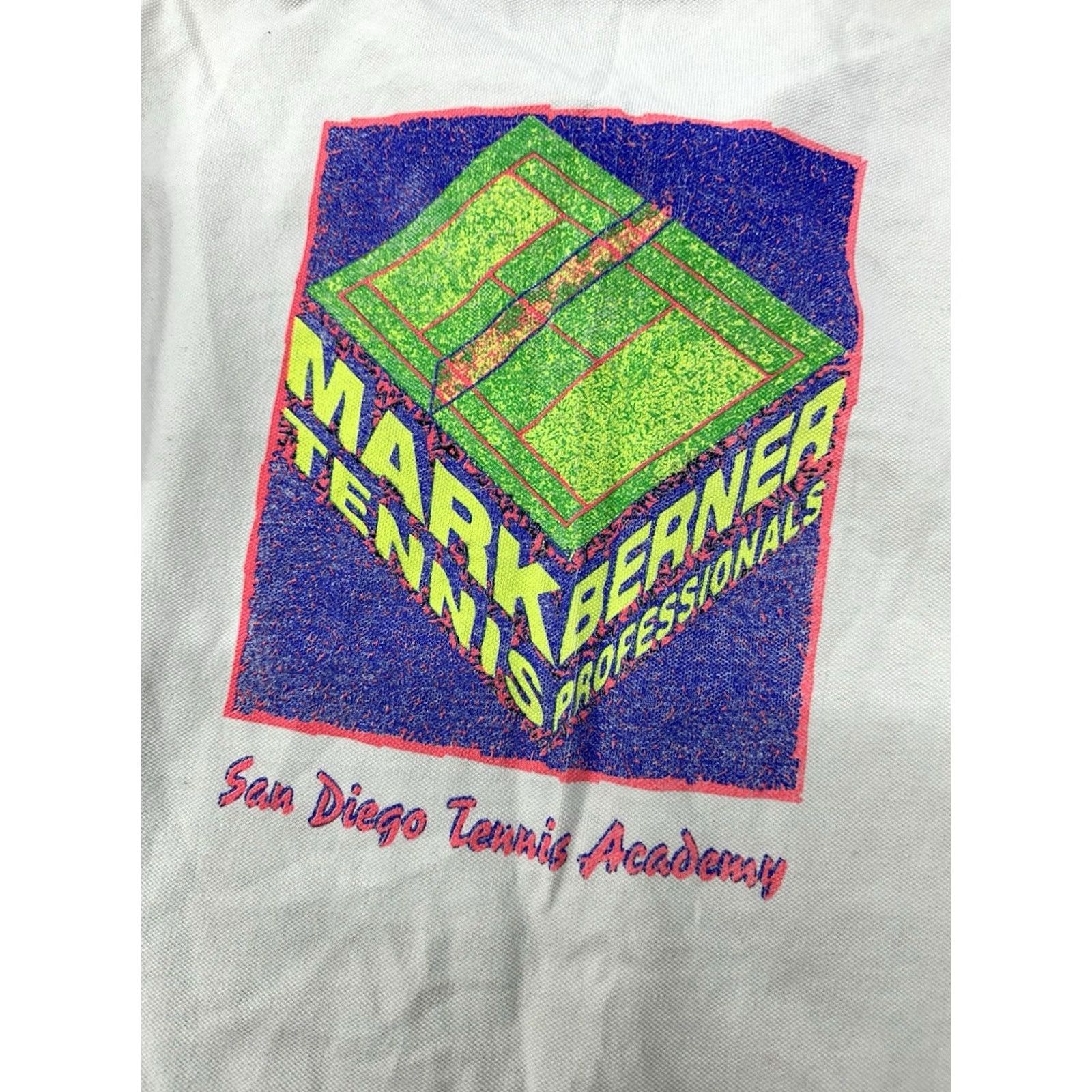 Fruit Of The Loom VINTAGE Fruit of the Loom Tennis Polo Shirt M USA White Mens 90s Size US M / EU 48-50 / 2 - 7 Thumbnail