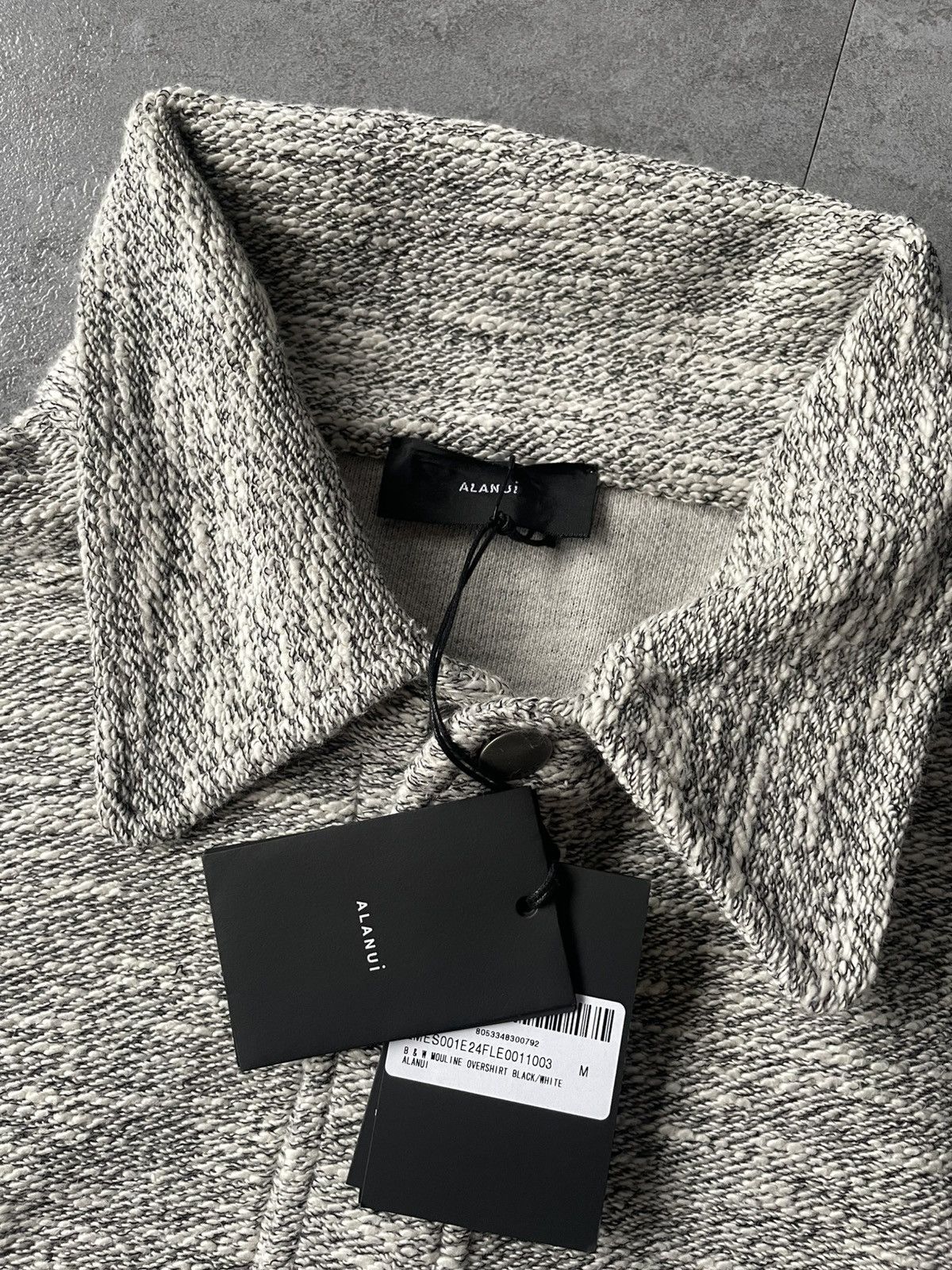 Alanui ALANUI RAW EDGE MÉLANGE COTTON OVERSHIRT💫 Size US L / EU 52-54 / 3 - 5 Thumbnail
