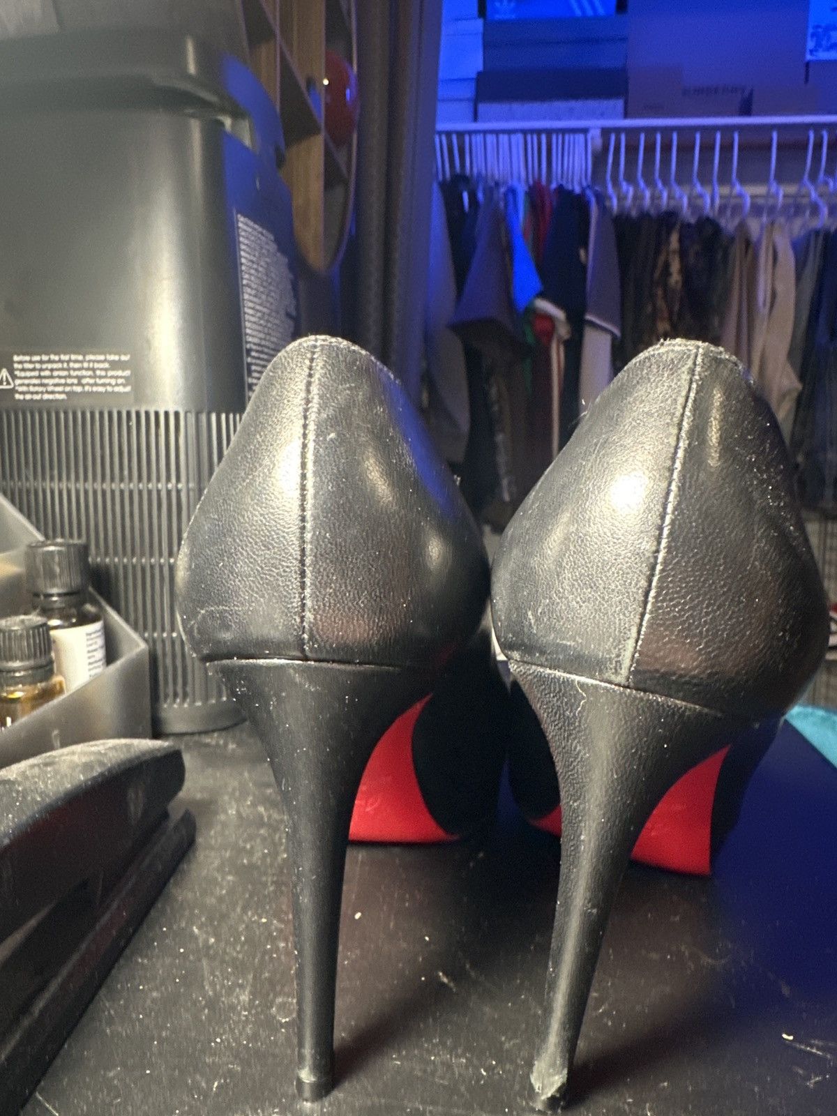 Christian Louboutin Christian Louboutin red bottom heels Size US 7.5 / IT 37.5 - 4 Thumbnail
