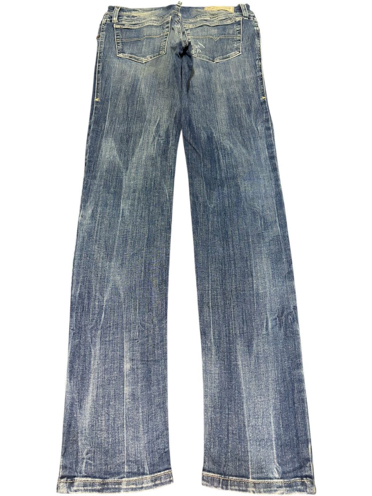 Diesel Vintage Diesel Getlegg Faded Wash Distressed Jeans Size 26" / US 2 / IT 38 - 2 Thumbnail