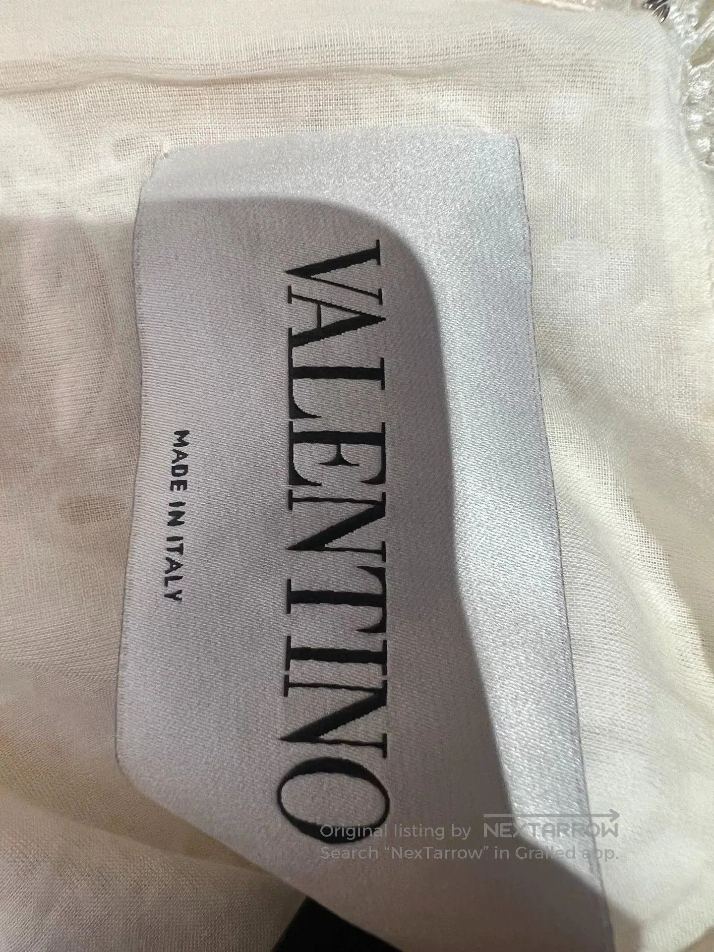 Valentino Valentino Embroidered White Dress. Size S / US 4 / IT 40 - 3 Thumbnail