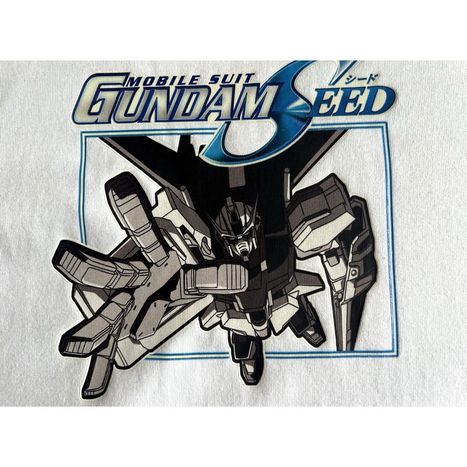 Levi's Levi’s Gundam Seed T-Shirt L-XL Ringer Anime Boxy Fit Rare Sold Out BNWT New Tag Size US L / EU 52-54 / 3 - 3 Thumbnail