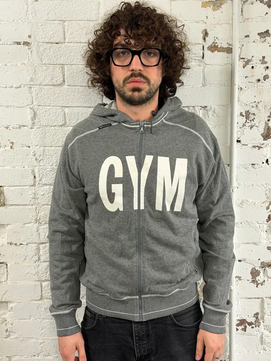 Dolce & Gabbana AW2004 Dolce & Gabbana Gym Grey Zip-Up Sweater Size US M / EU 48-50 / 2 - 1 Thumbnail