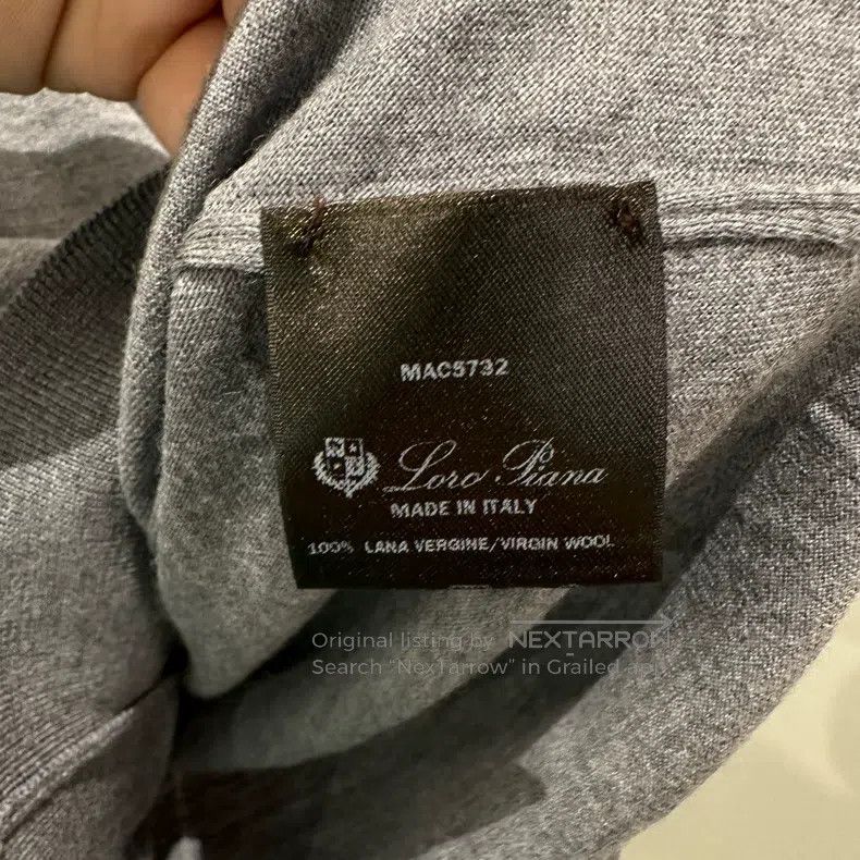 Loro Piana Loro Piana Solid color wool sweater Size S / US 4 / IT 40 - 4 Thumbnail