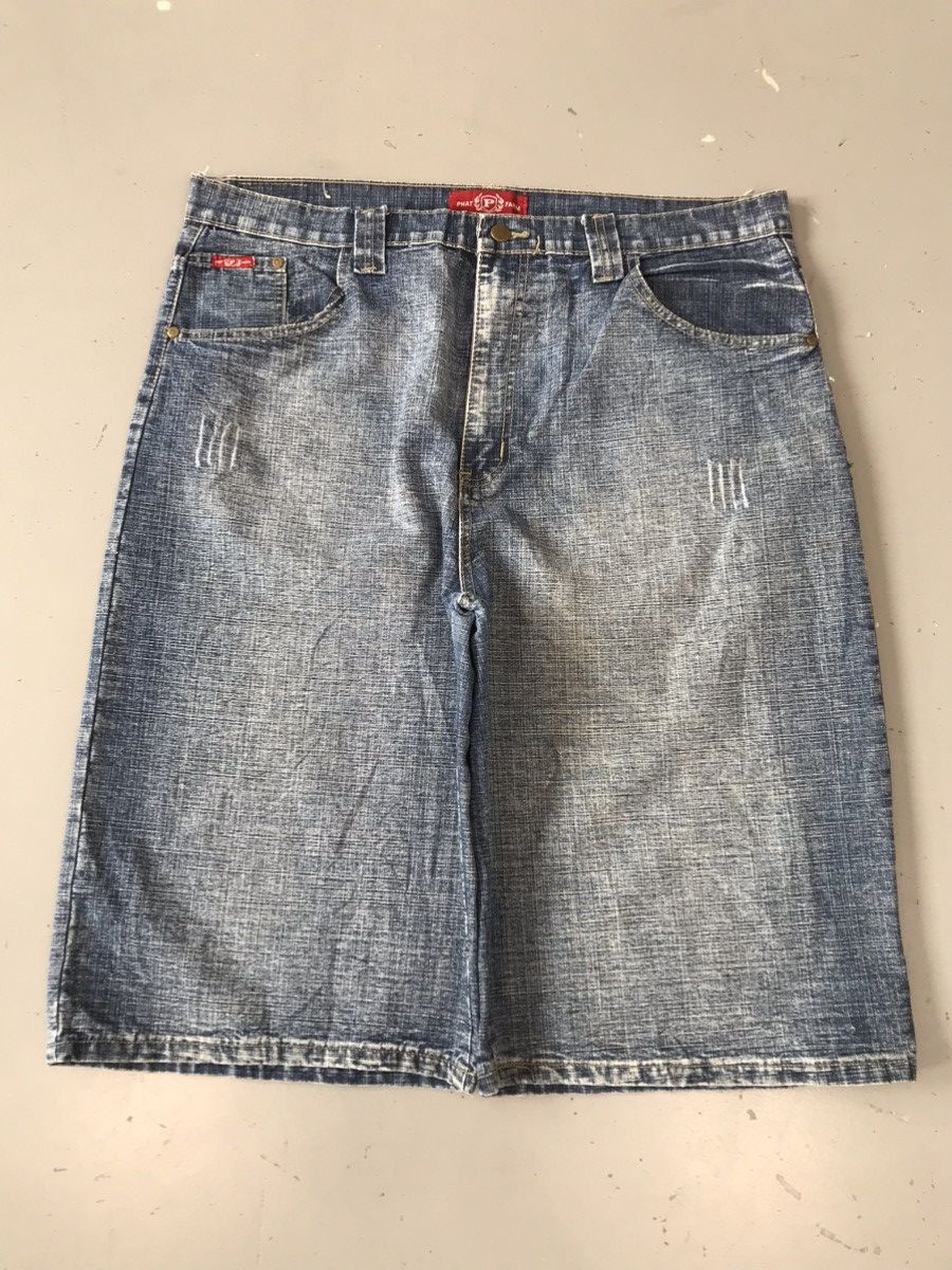 Phat Farm × Southpole × Vintage Vintage rare phat farm denim jort Size US 39 - 5 Thumbnail