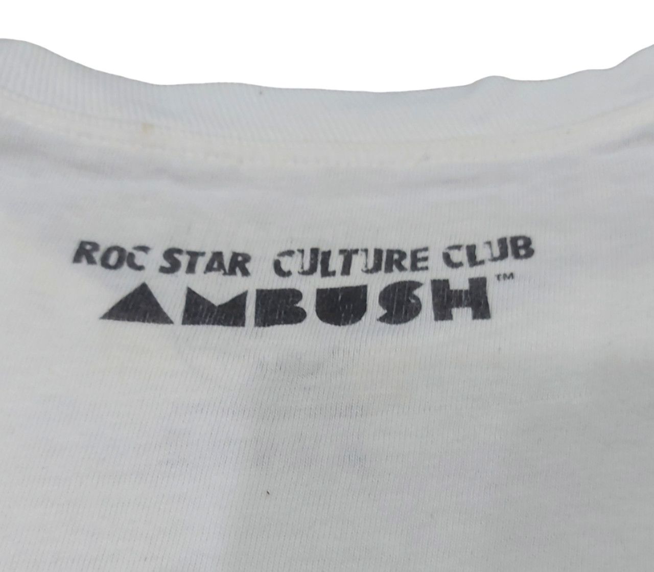 Ambush Design Final Drop! 2009 Ambush X Roc Star Teriyaki Boyz M-Flo "Pow" Size US XL / EU 56 / 4 - 5 Thumbnail