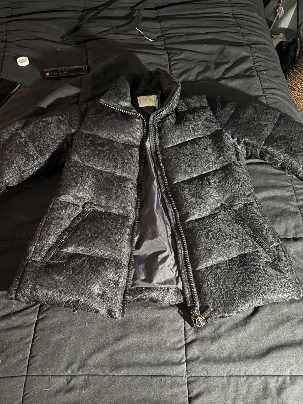 Moncler MONCLER FAUX JACKET Size L / US 10 / IT 46 - 1 Thumbnail