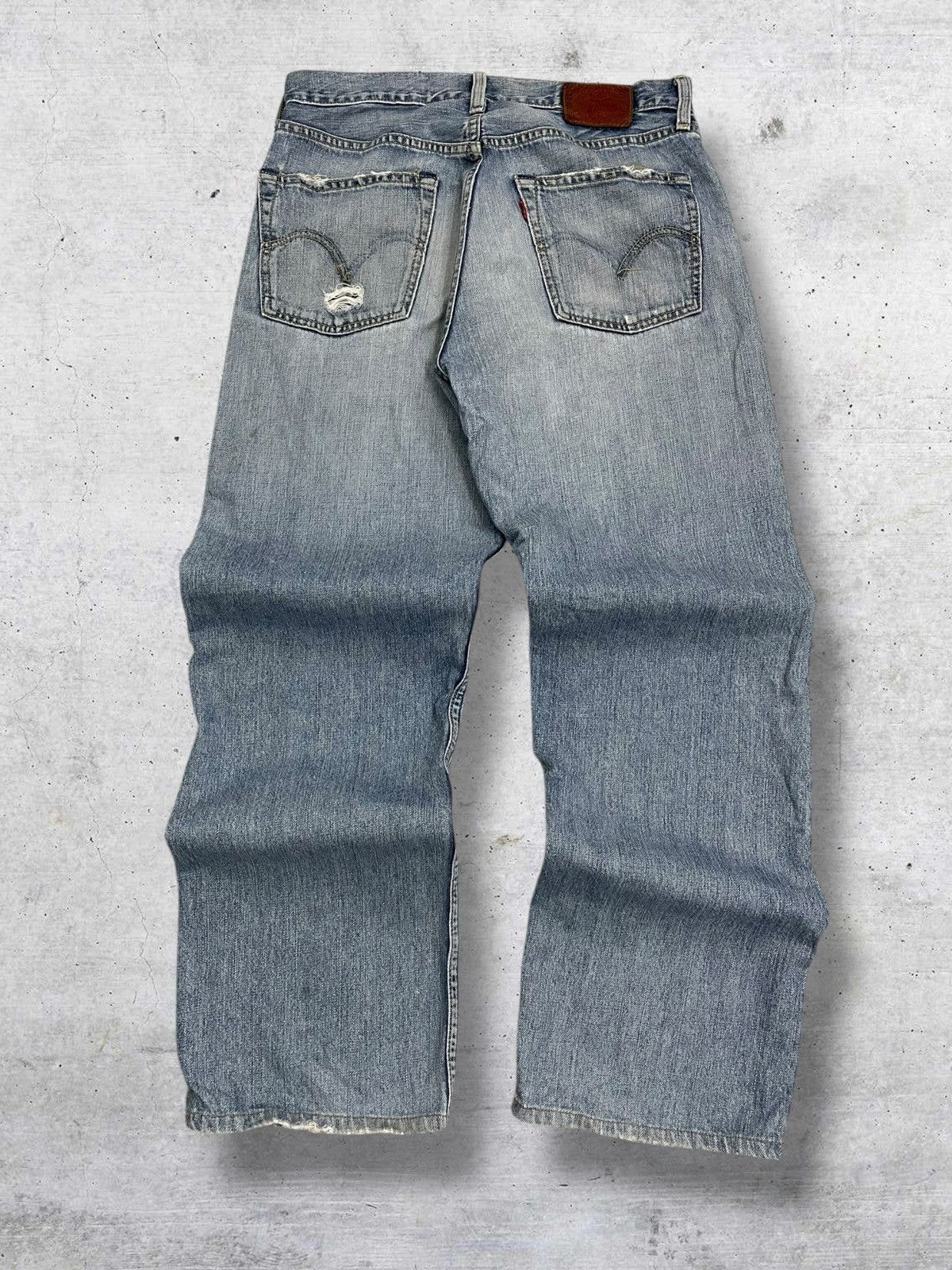 Levi's Vintage Clothing VINTAGE 503 LEVIS USA DESIGNER 90S OLD DISTRESSED OG DENIM Size US 31 - 9 Thumbnail