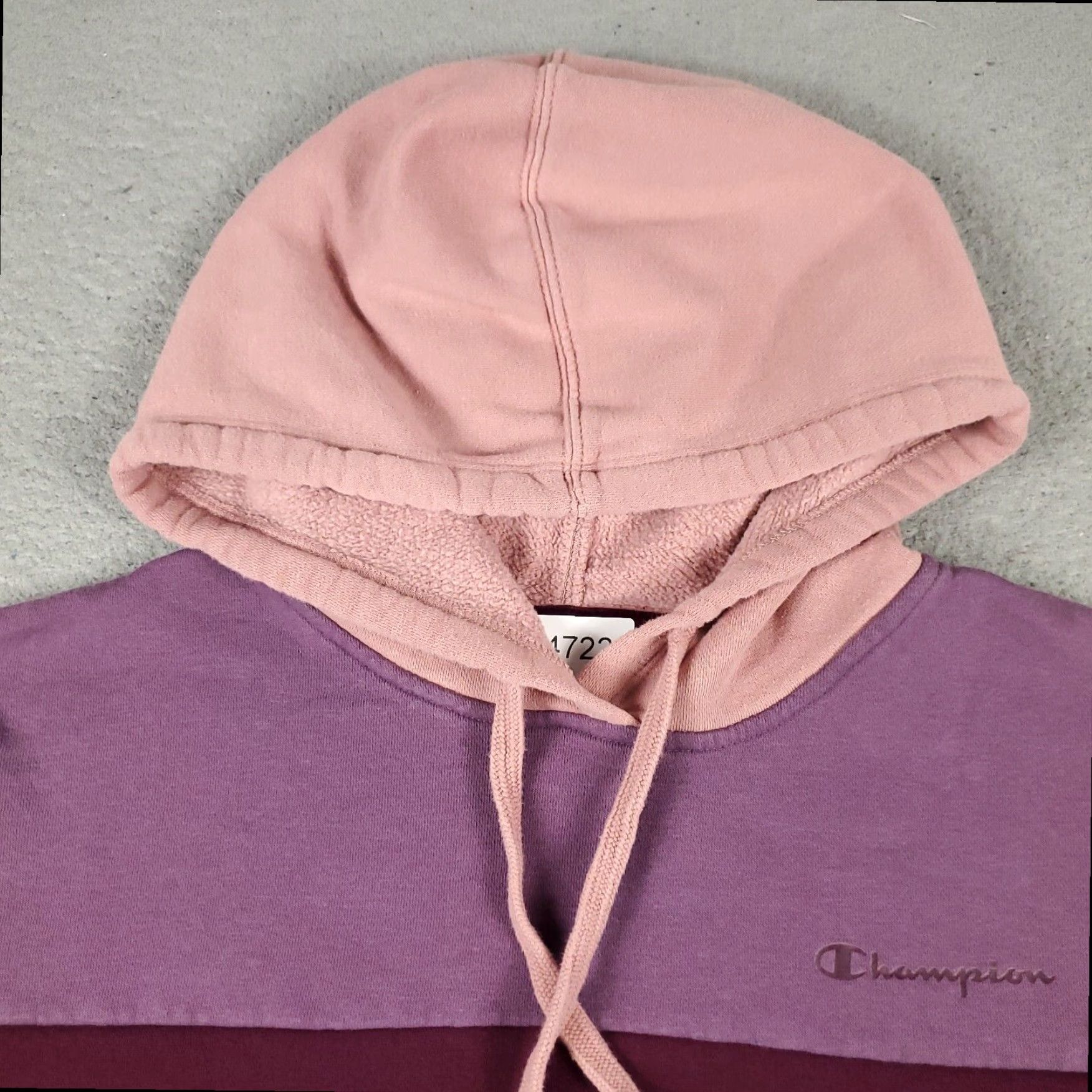 Champion Champion Womens Large Purple Casual Pullover Hoodie Sweatshirt Size L / US 10 / IT 46 - 2 Thumbnail