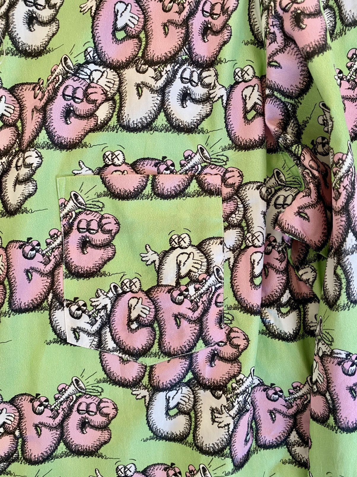 Comme des Garcons SHIRT Comme des garçons shirt x Kaws long sleeve shirt Size US L / EU 52-54 / 3 - 5 Thumbnail