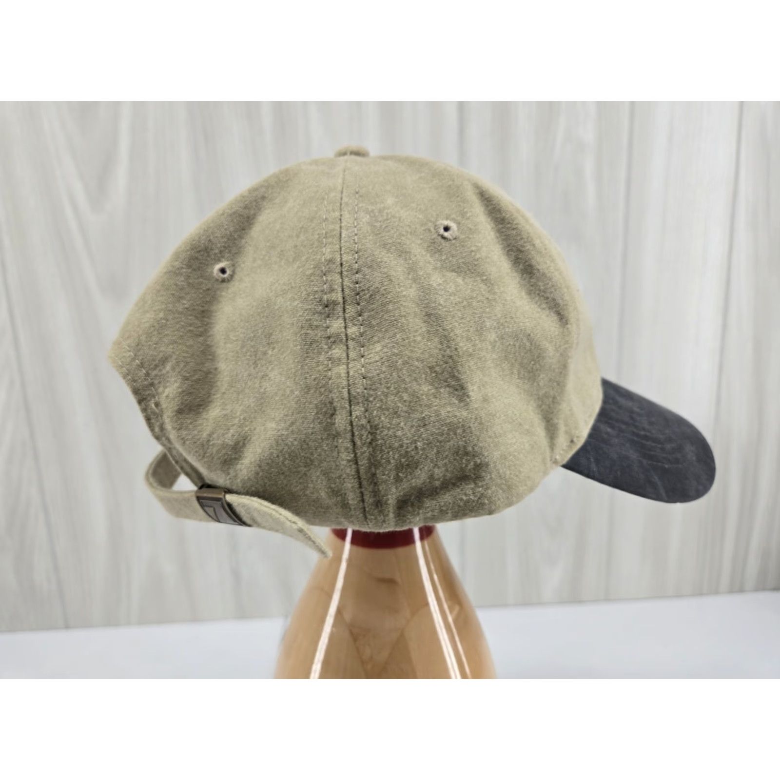 Vintage VINTAGE Zkaps Alabama Wildlife Federation SnapBack Hat AWF Hunting Fishing Hat Men Khaki One Size Strapback Trucker Animals Wildlife Fishing Size ONE SIZE - 5 Thumbnail