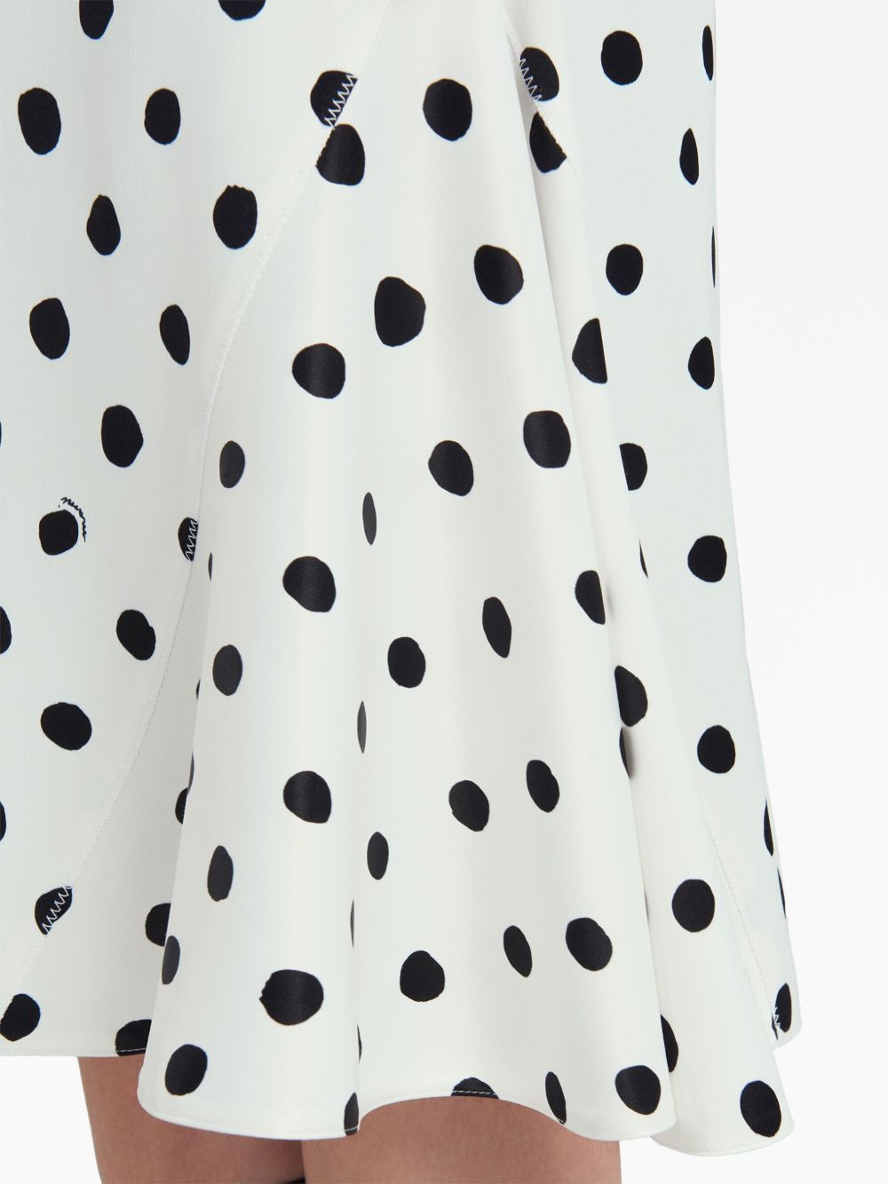 Marni o1w1db10125 Skirt in White Size 27" / US 4 / IT 40 - 3 Thumbnail