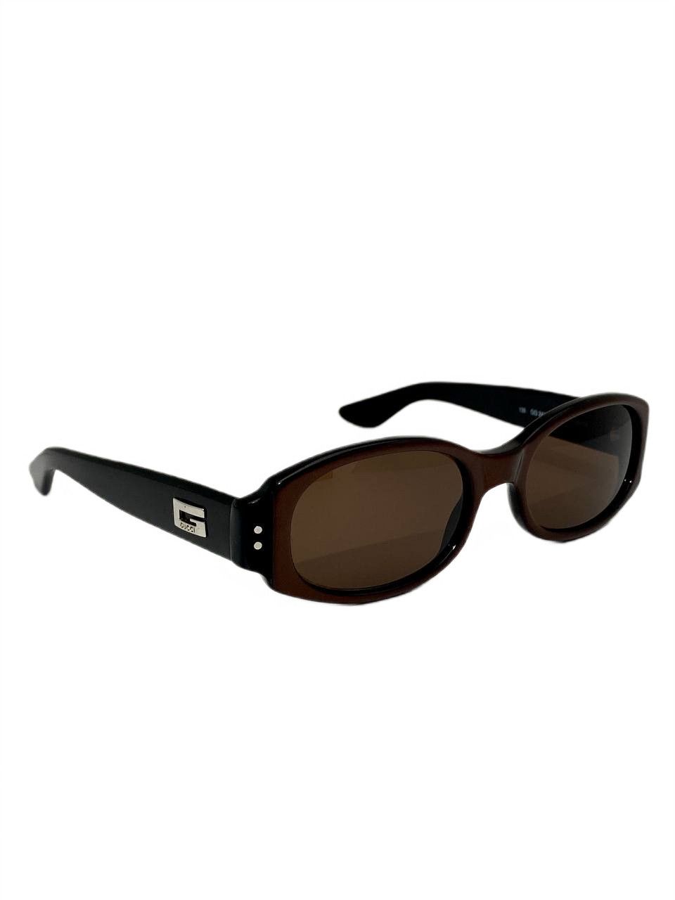 小物 GUCCI by TOM FORD oval sunglasses black Gucci Gucci x Tom Ford GG Logo Retro Oval Black Sunglasses Vintage